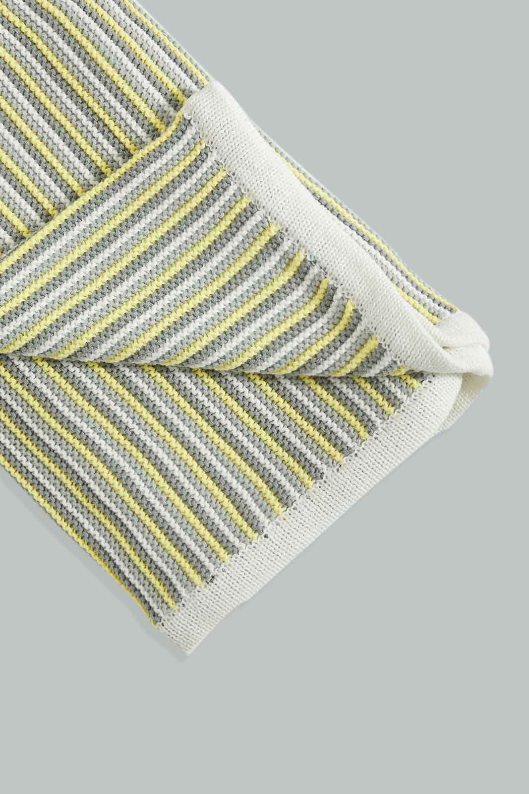 Redtag-Grey-Sweater-Blanket-Colour:Grey,-Filter:Baby-(0-to-12-Mths),-NBF-Blankets,-New-In,-New-In-NBF,-Non-Sale,-Section:Kidswear,-W21B-Baby-0 to 12 Months