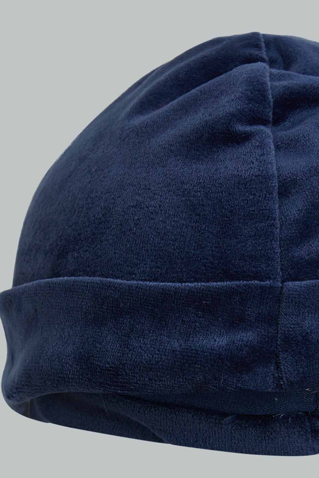 Redtag-Navy-Dino-Duangree-Romper-With-Hat-Rompers-Baby-0 to 12 Months