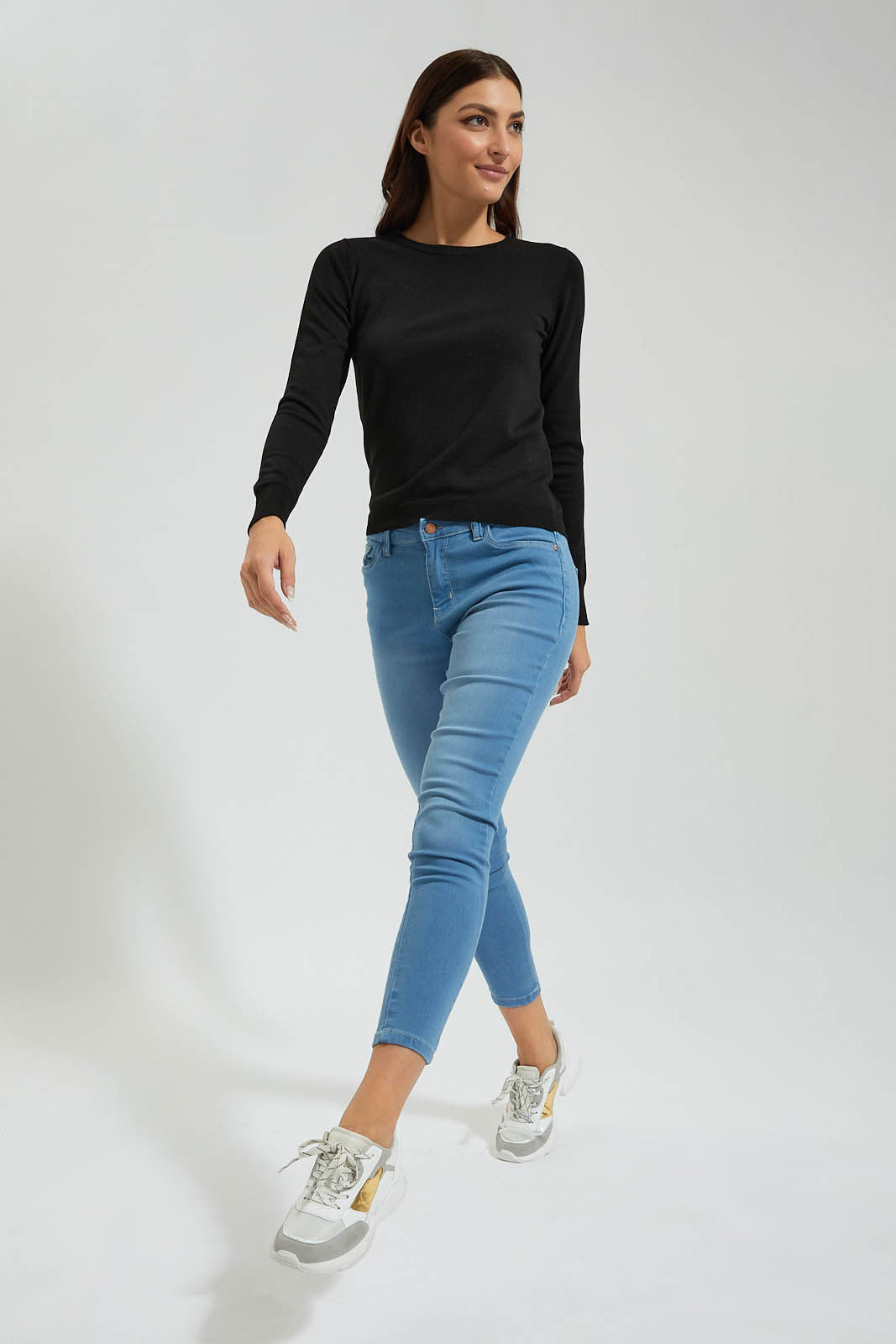 Redtag-Blue-Skinny-Mid-Waist--Jean-Colour:Blue,-Filter:Women's-Clothing,-New-In,-New-In-Women,-Non-Sale,-Section:Women,-TBL,-W21B,-Women-Jeans-Women's-