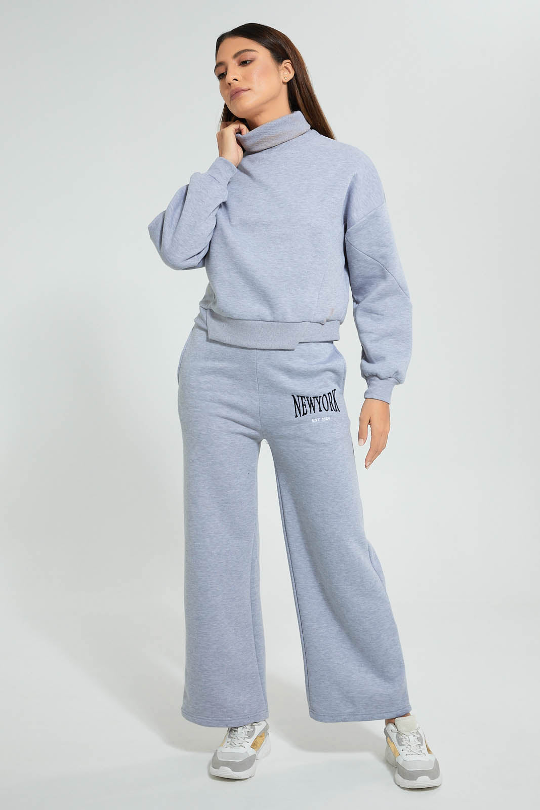 Redtag-Grey-Wide-Leg-Placement-Print-Active-Pant-Colour:Grey,-Filter:Women's-Clothing,-New-In,-New-In-Women,-Non-Sale,-Section:Women,-W21B,-Women-Joggers-Women's-