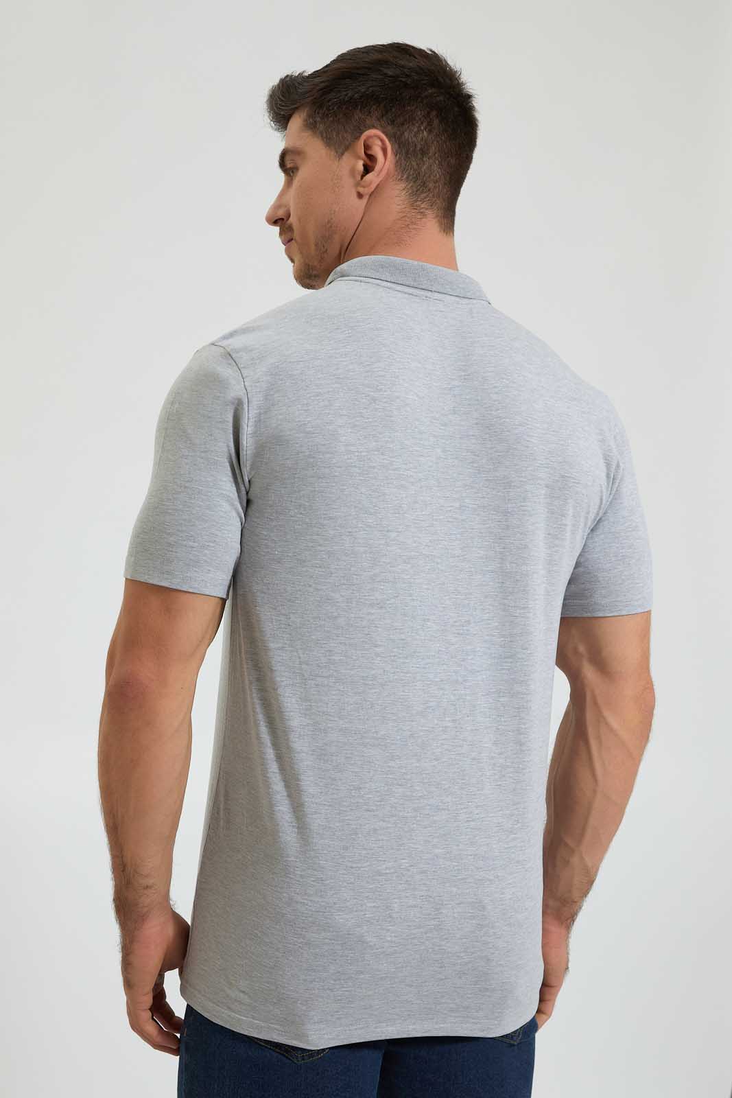 Redtag-Ecru-Polo-Shirt-Colour:Ecru,-Filter:Men's-Clothing,-Men-T-Shirts,-New-In,-New-In-Men,-Non-Sale,-Section:Men,-TBL,-W21B-Men's-