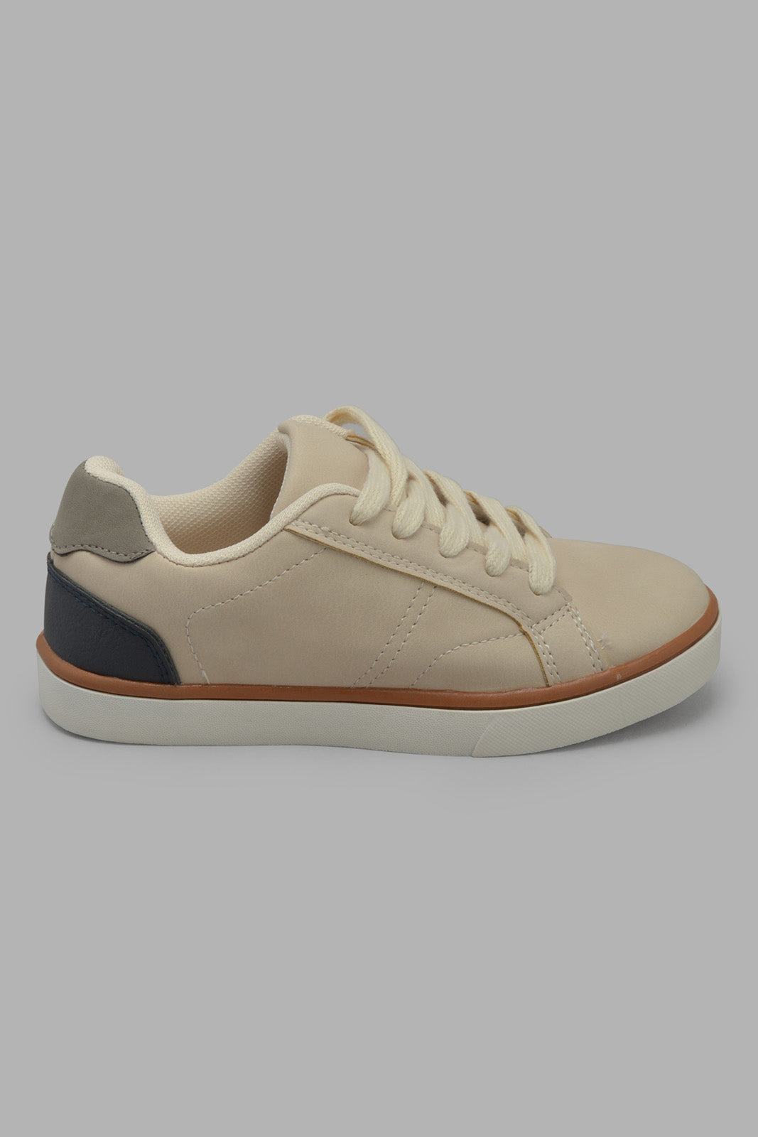 Redtag-Off-White-Colour-Block-Sneaker-BOY-Sandals,-Category:Shoes,-Colour:Cream,-Filter:Boys-Footwear-(3-to-5-Yrs),-New-In,-New-In-BOY-FOO,-Non-Sale,-S22A,-Section:Boys-(0-to-14Yrs)-Boys-3 to 5 Years