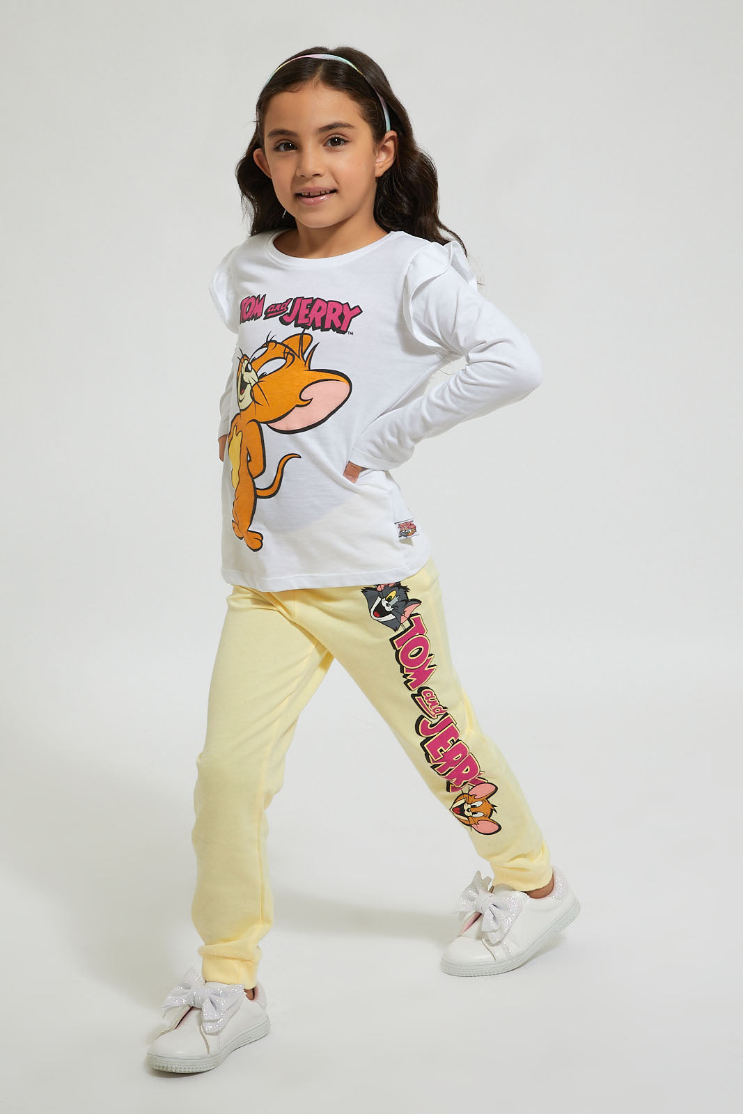 Yellow Tom & Jerry Jogger