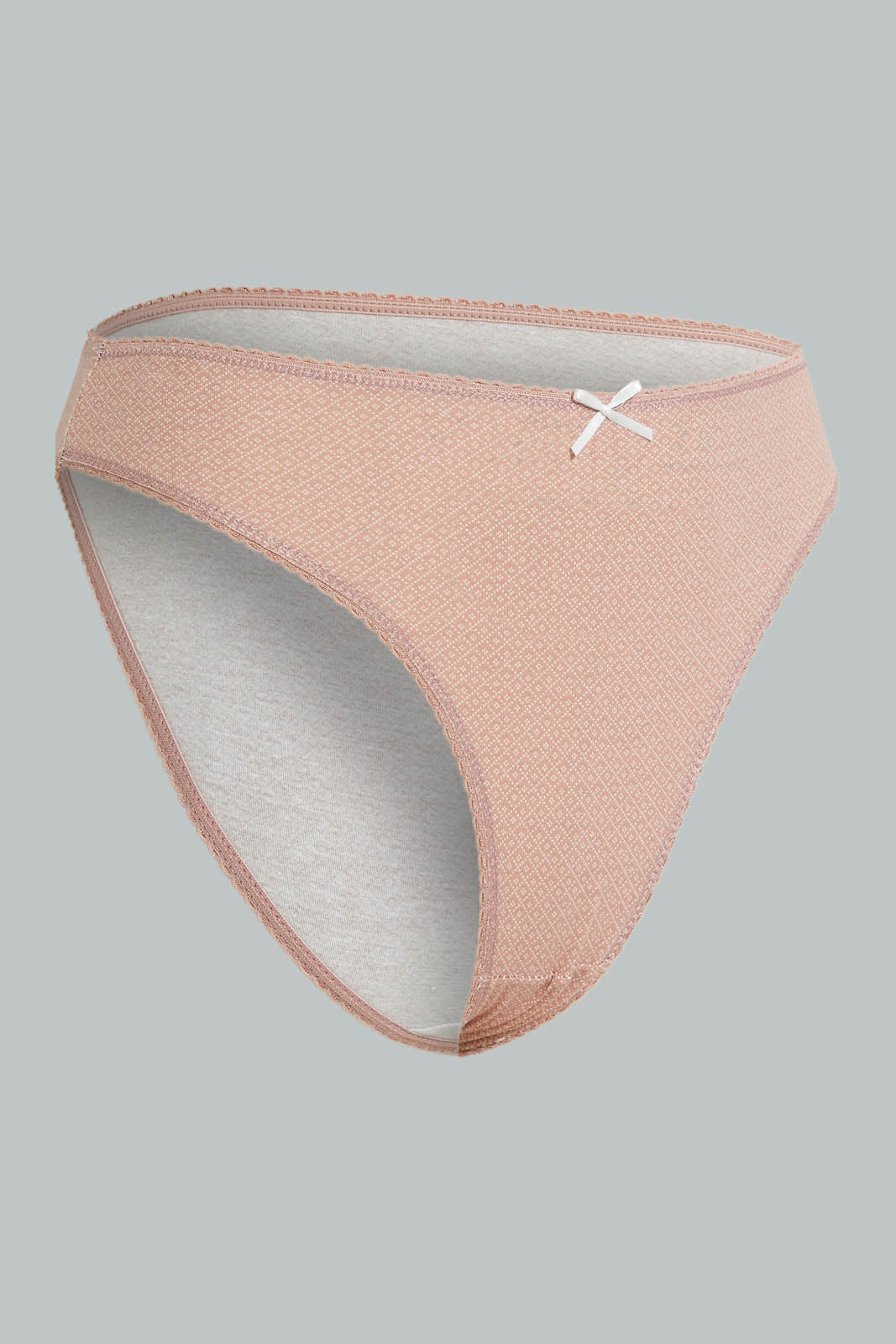 Redtag-Assorted-Print/Plain-Hi-Leg-Briefs-(5-Pack)-Briefs-Hi-Leg-Women's-