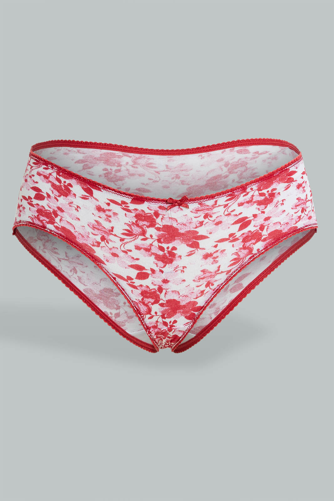 Redtag-Assorted-Print-/-Plain-Boyleg-Brief-(5-Pack)-Briefs-Boyleg-Women's-