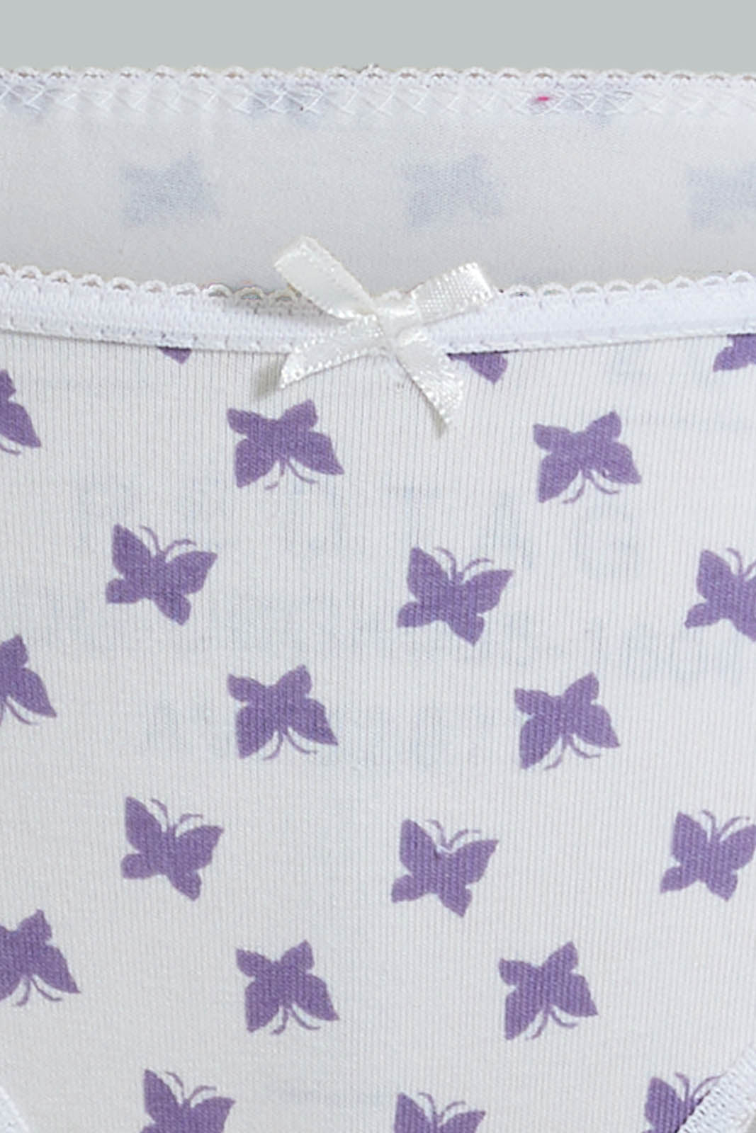 Redtag-Assorted-5-Pc-Pack-Floral-Brifs-Boxers-Girls-2 to 8 Years
