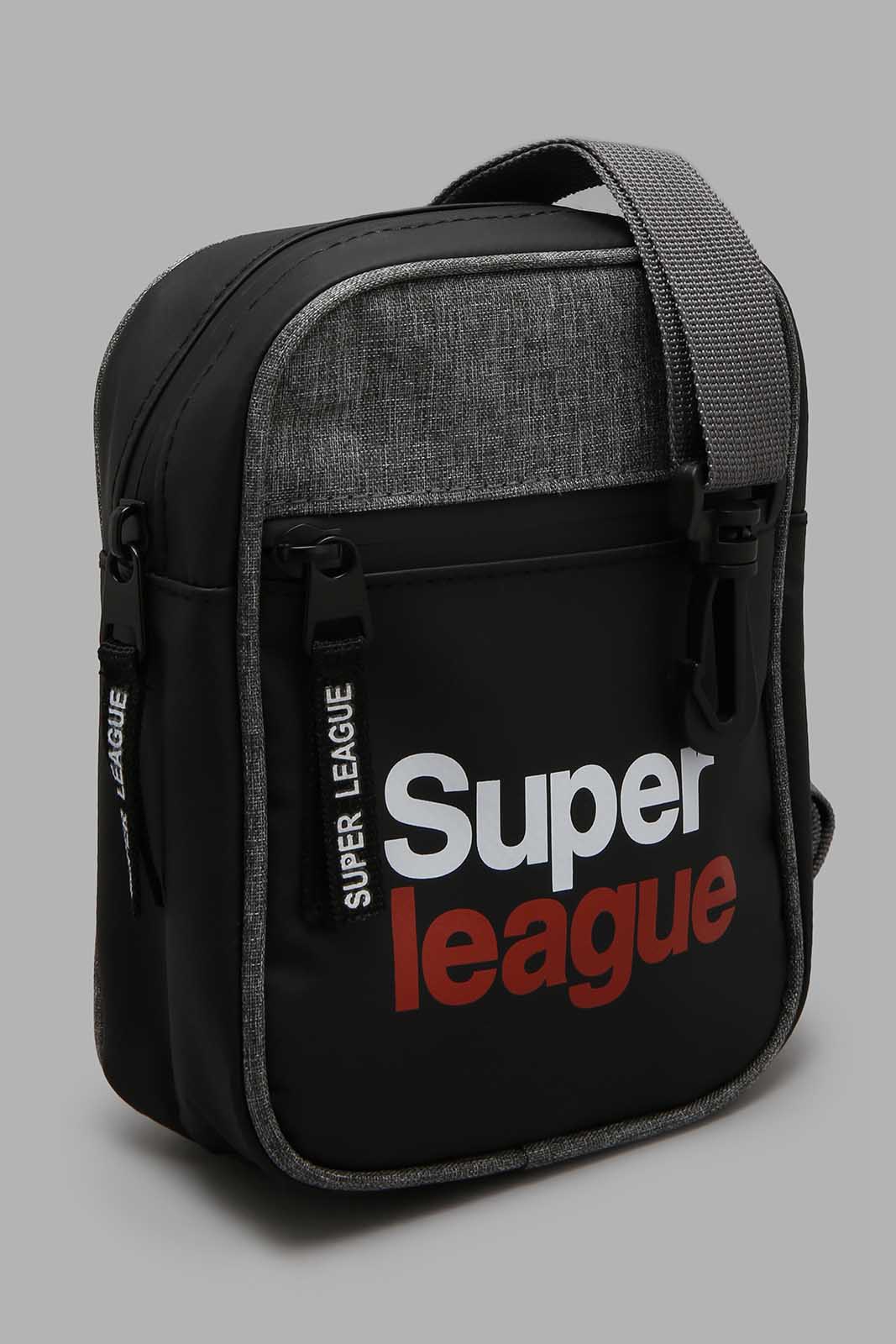 Redtag-Grey-Printed-Cross-Body-Bag-Messenger-Bags-Men's-
