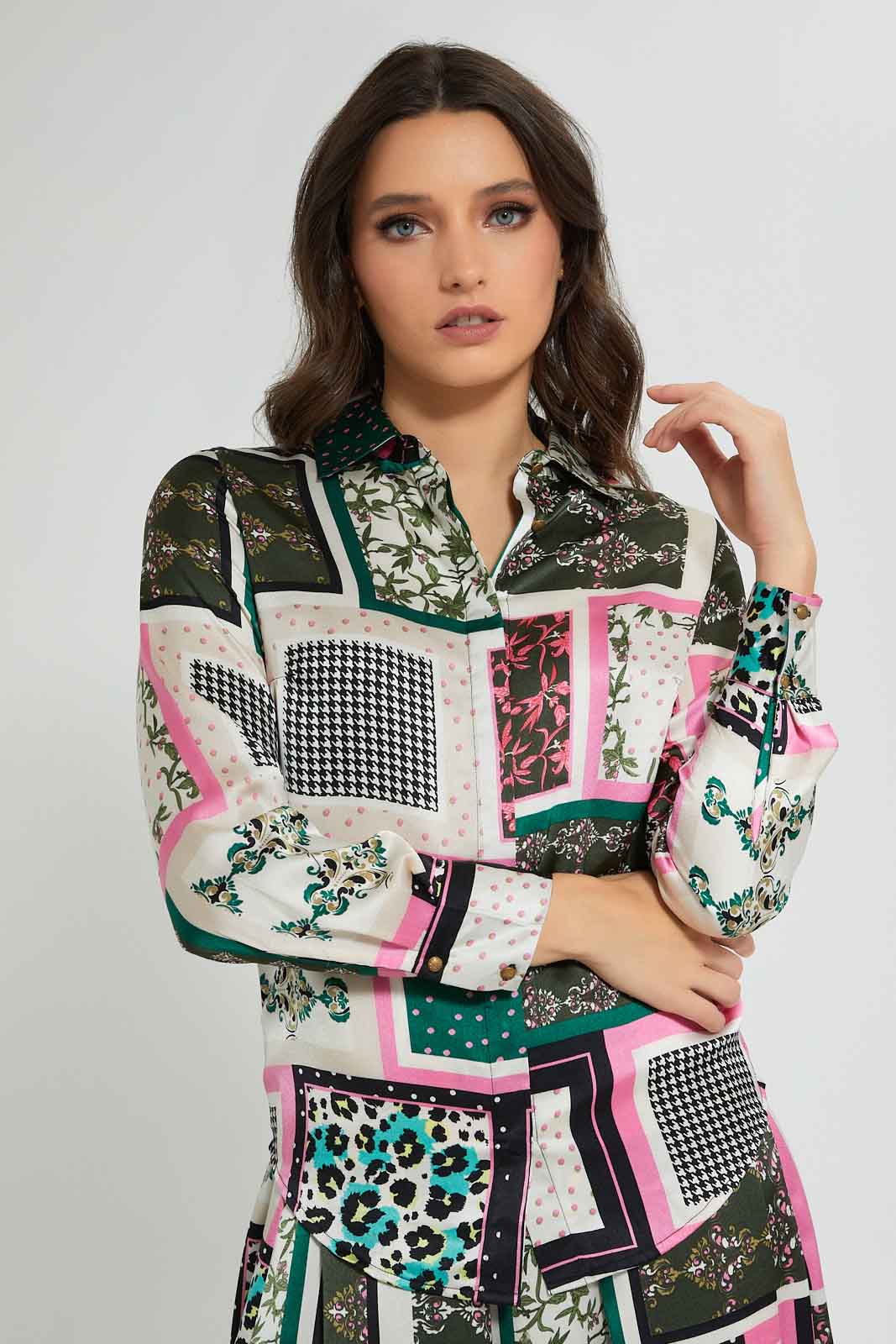 Redtag-Assorted-Printed-Button-Down-Blouse-Blouses-Women's-