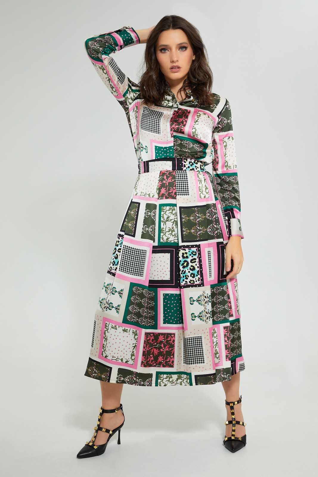 Redtag-Assorted-Printed-Pleated-Skirt-Skirts-Women's-