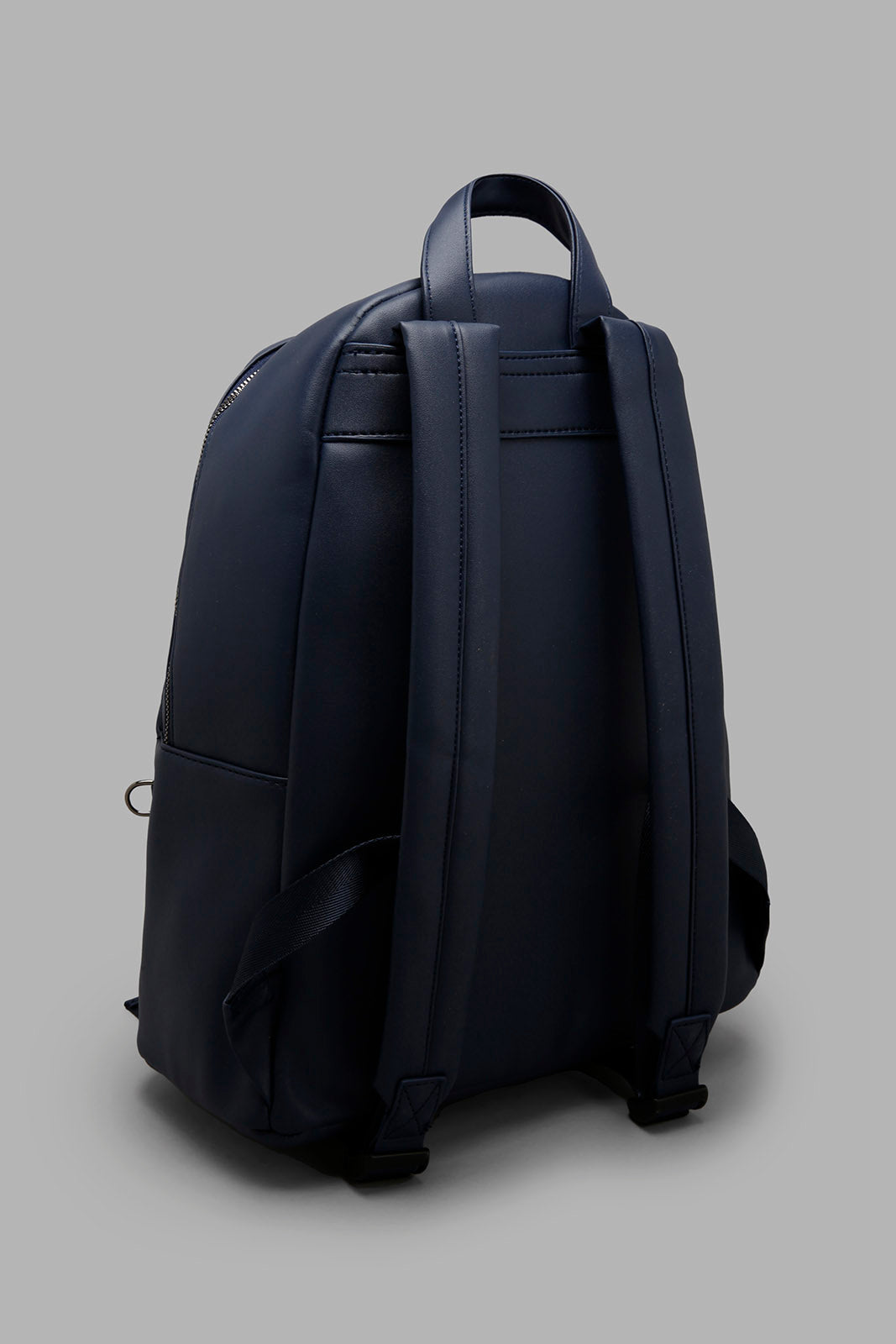 Redtag-Navy-With-Multicolour-Stripe-Backpack-Backpacks-Men's-