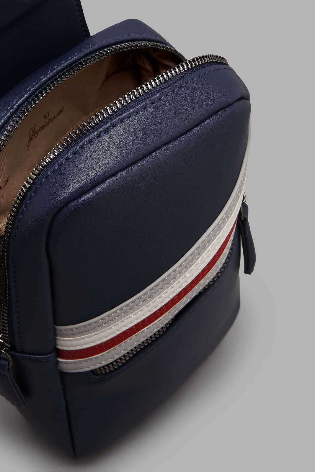 Redtag-Navy-With-Multicolour-Strap-Sling-Bag-Backpacks-Men's-
