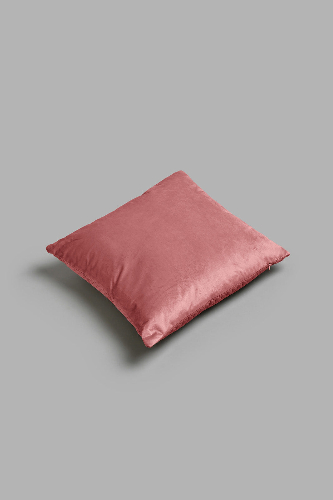 Redtag-Pink-Velvet-Cushion-Cushions-Home-Bedroom-