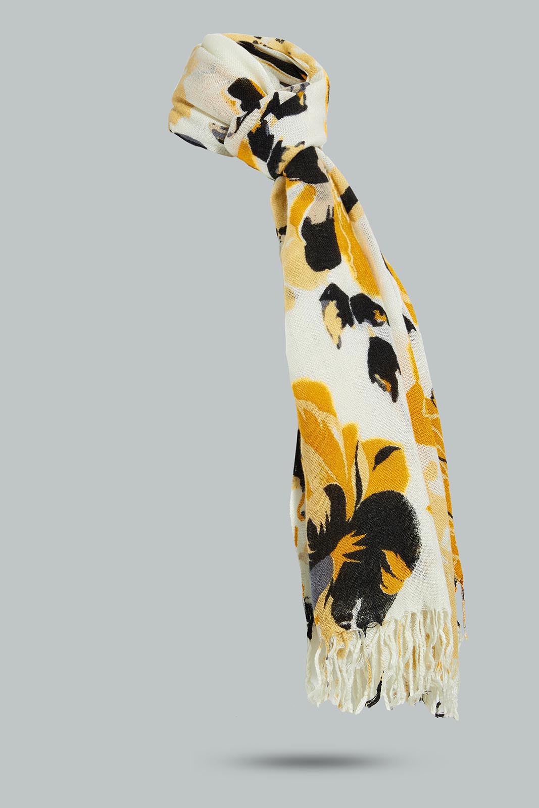 Redtag-White-Floral-Printred-Knitted-Scarfs-Scarves-Women-