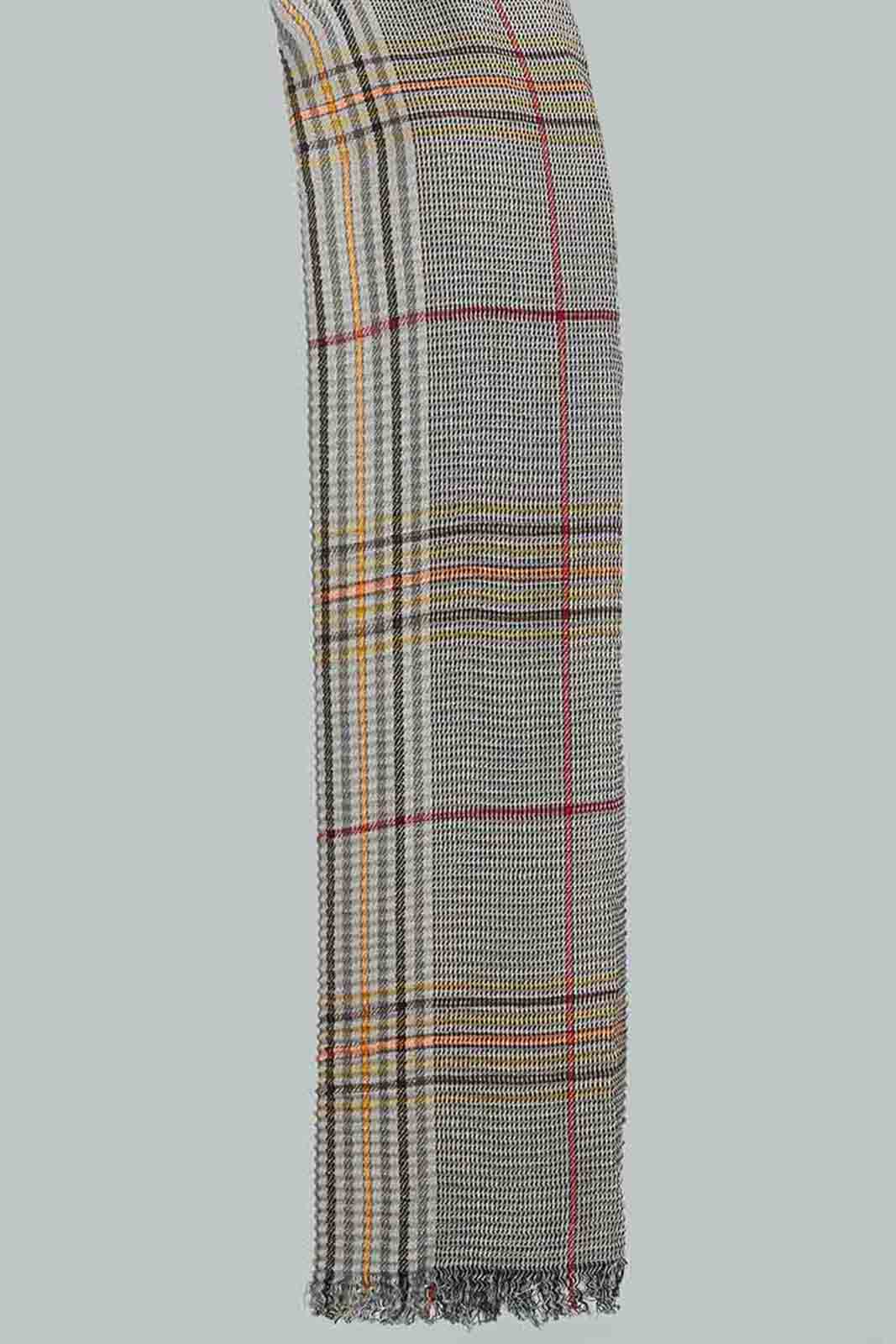 Redtag-Grey-Embellished-Knitted-Scarfs-Scarves-Women-