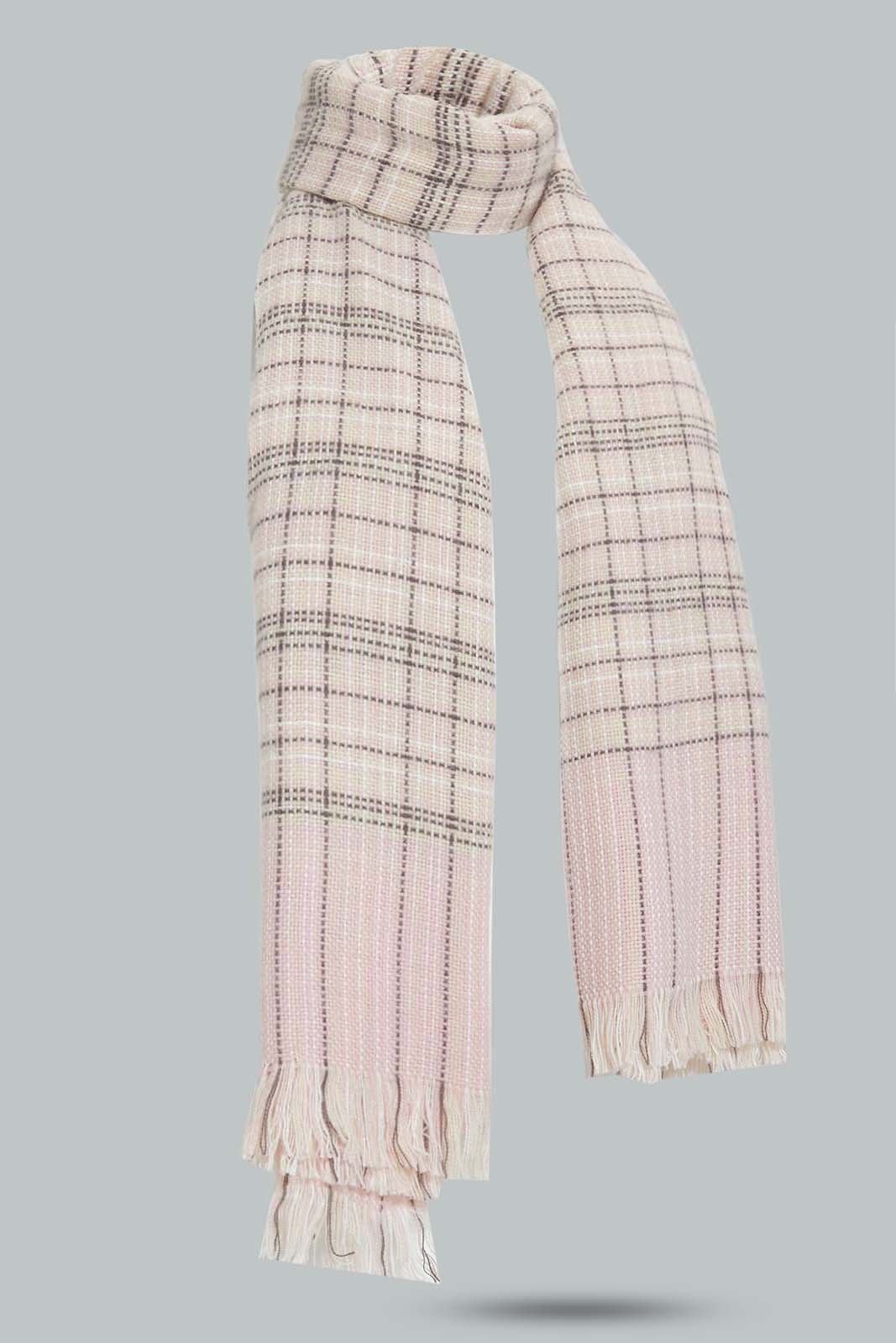 Redtag-Pink-Embellished-Knitted-Scarfs-Scarves-Women-