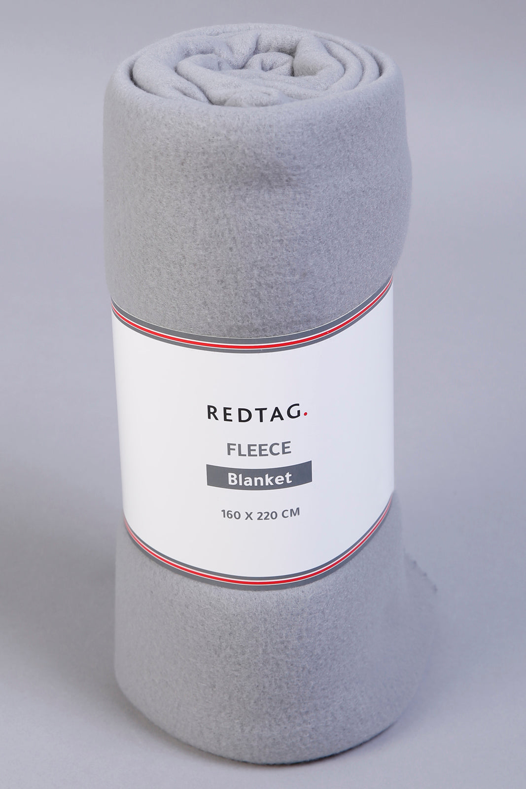 Grey Fleece Blanket (Single Size)