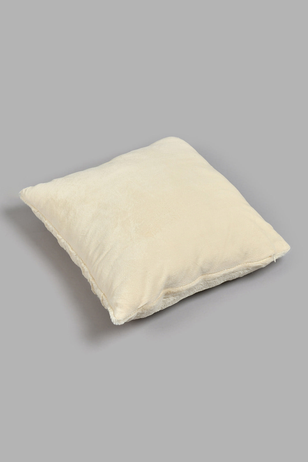 Redtag-Beige-Faux-Fur-Cushion-Cushions-Home-Bedroom-