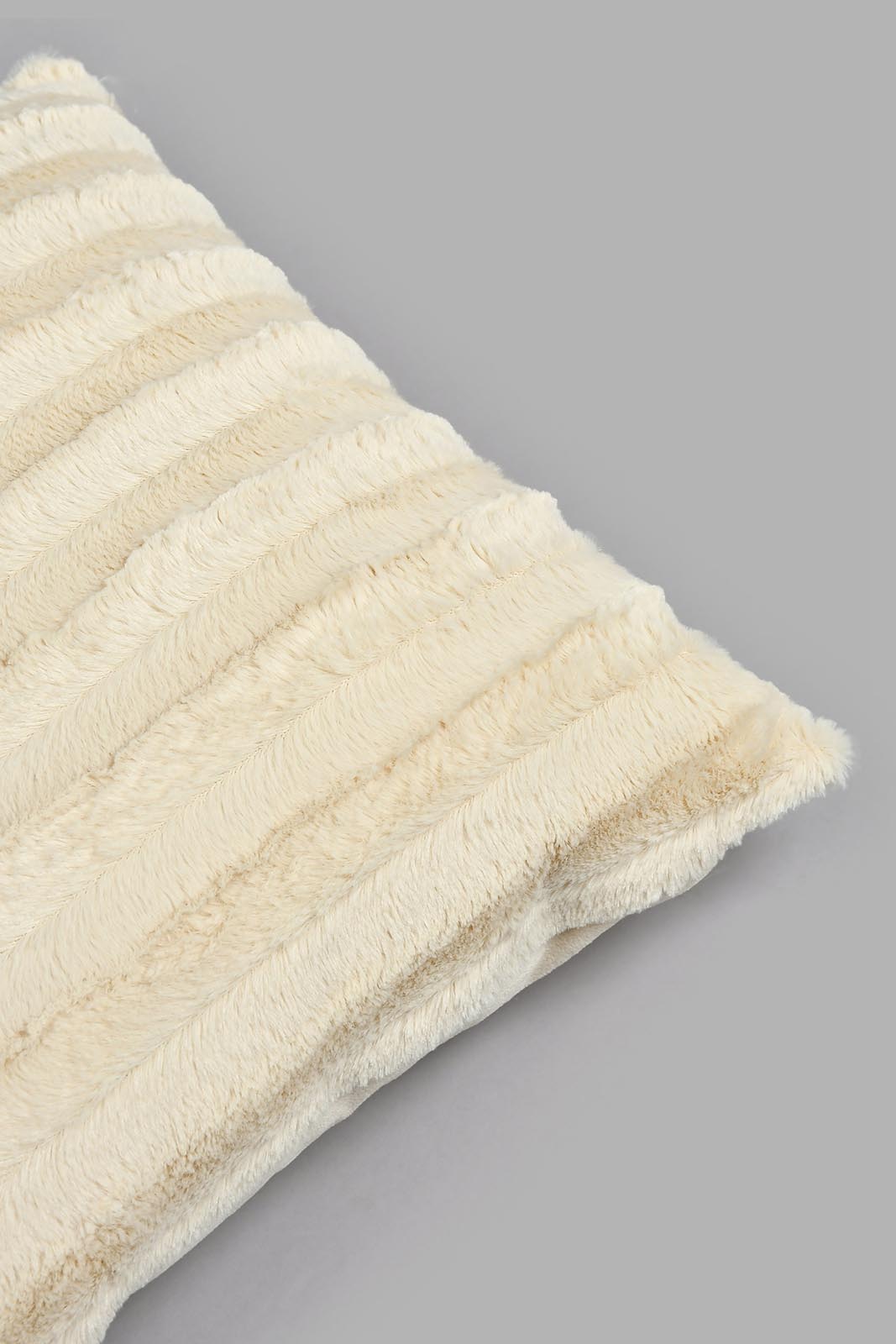 Redtag-Beige-Faux-Fur-Cushion-Cushions-Home-Bedroom-