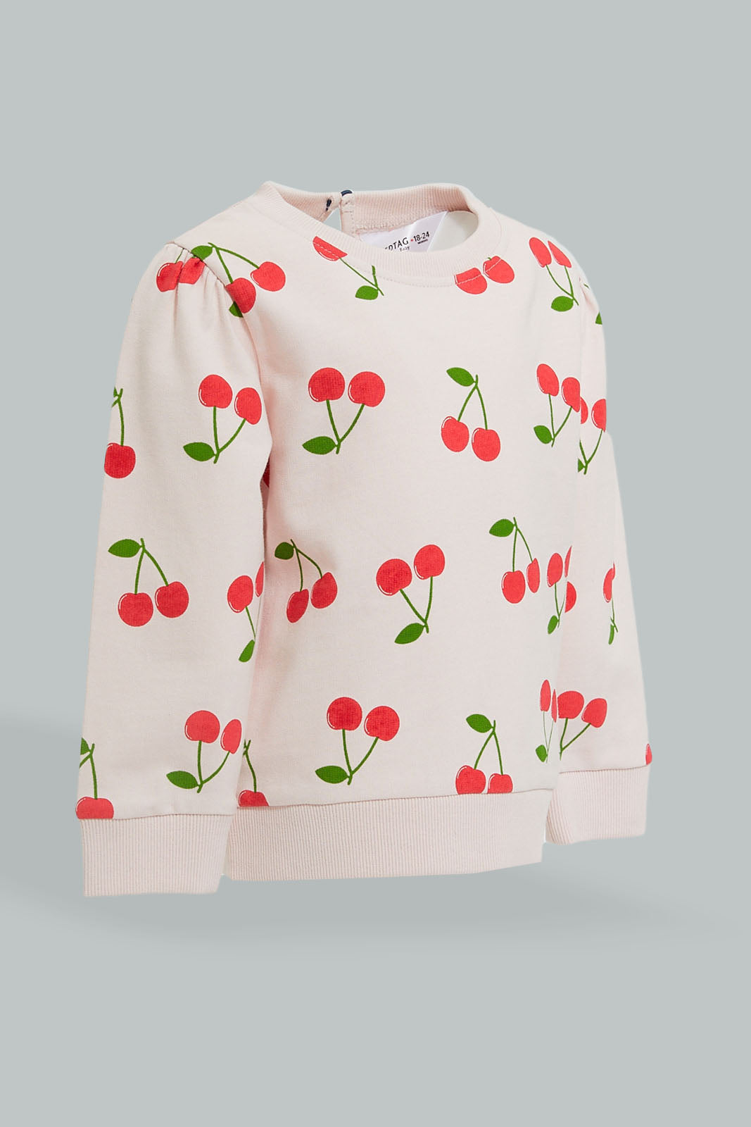 Pink Print Sweatshirt