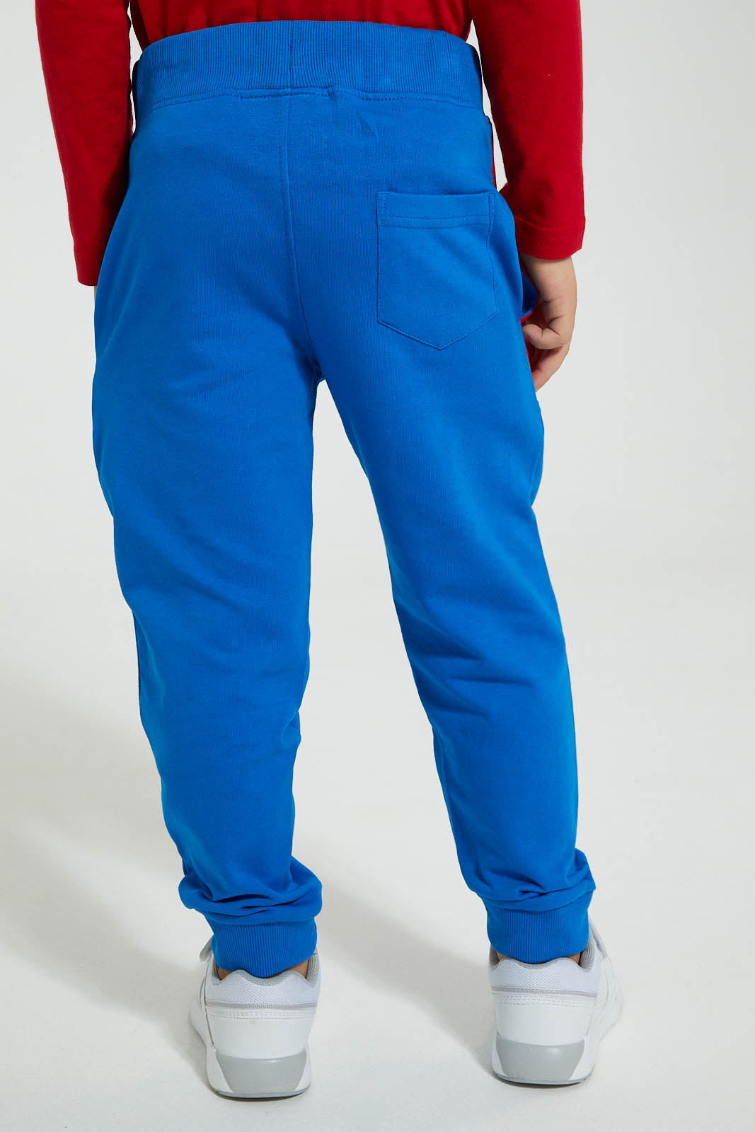 Redtag-Blue-Tom-&-Jerry-Jog-Pant-Joggers-Boys-2 to 8 Years