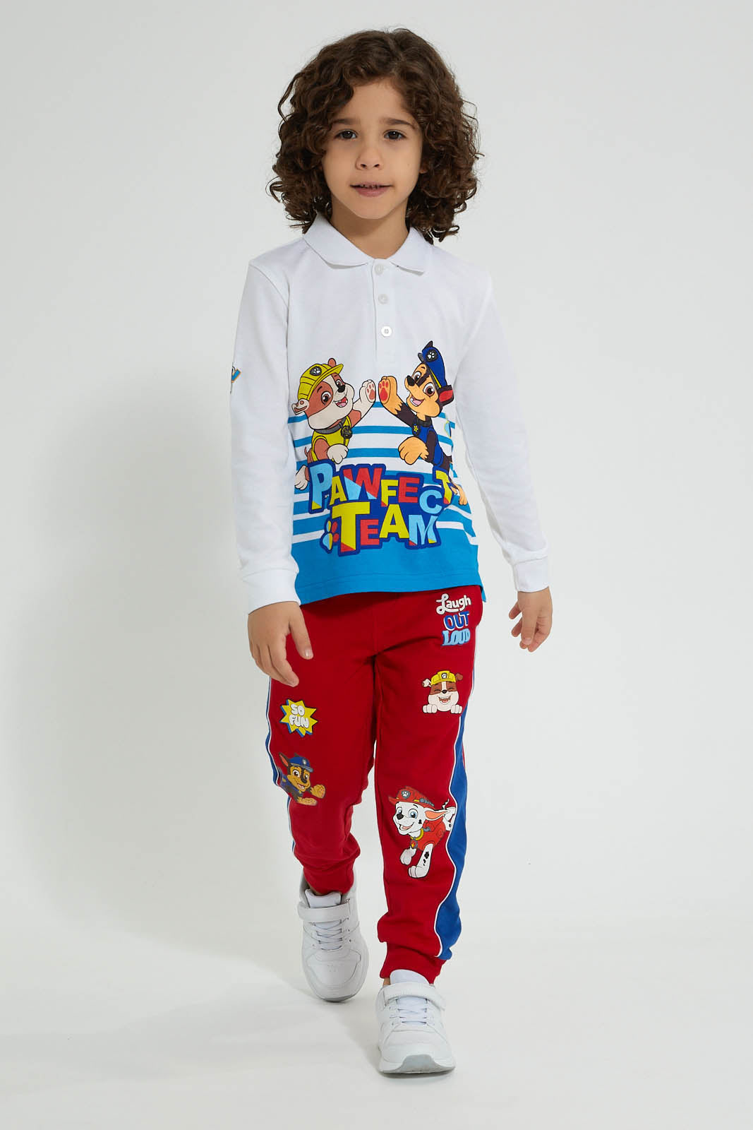 Redtag-Red-Paw-Patrol-Jog-Pant-Joggers-Boys-2 to 8 Years