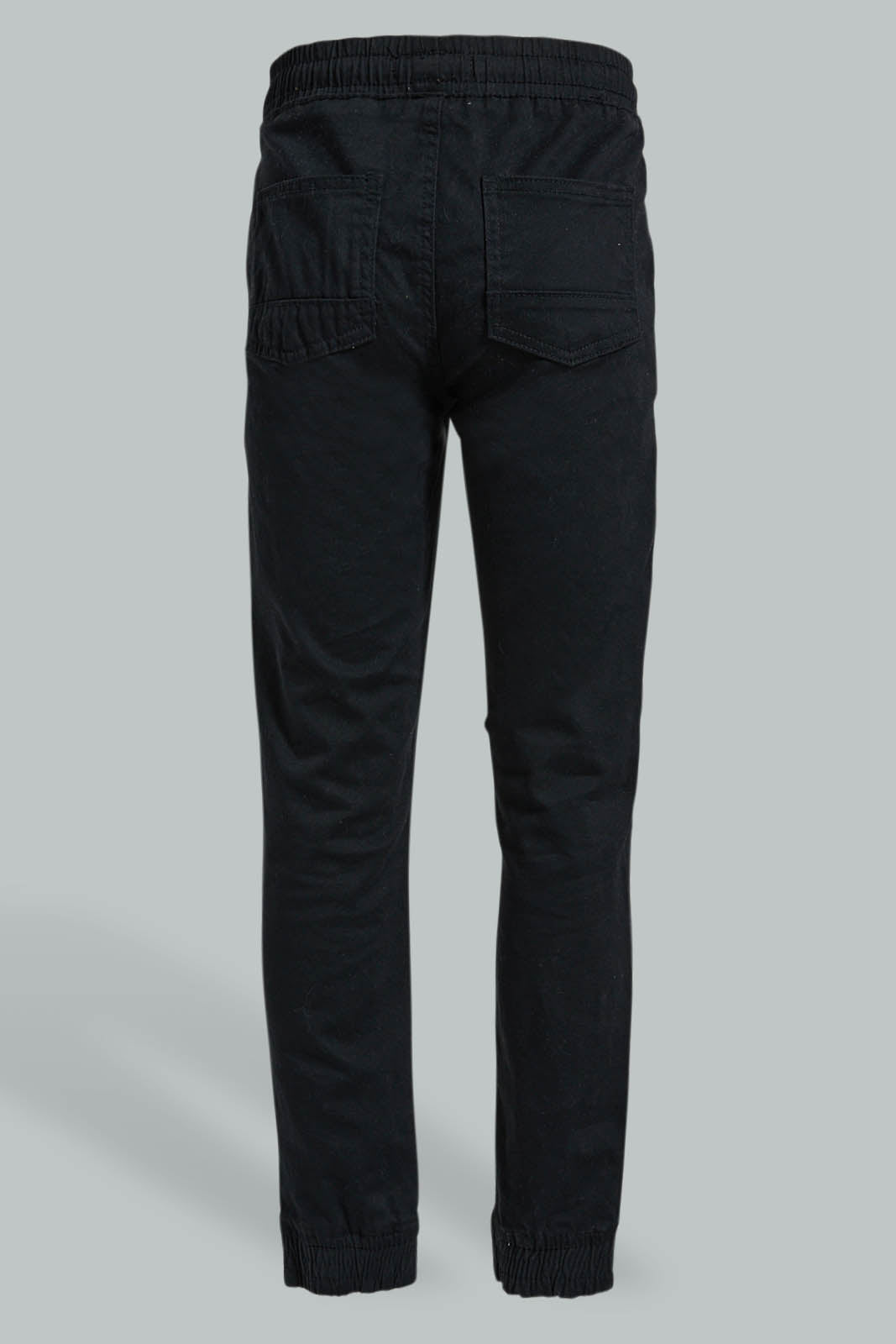 Redtag-Black-Jogger-Trouser-Joggers-Senior-Boys-9 to 14 Years