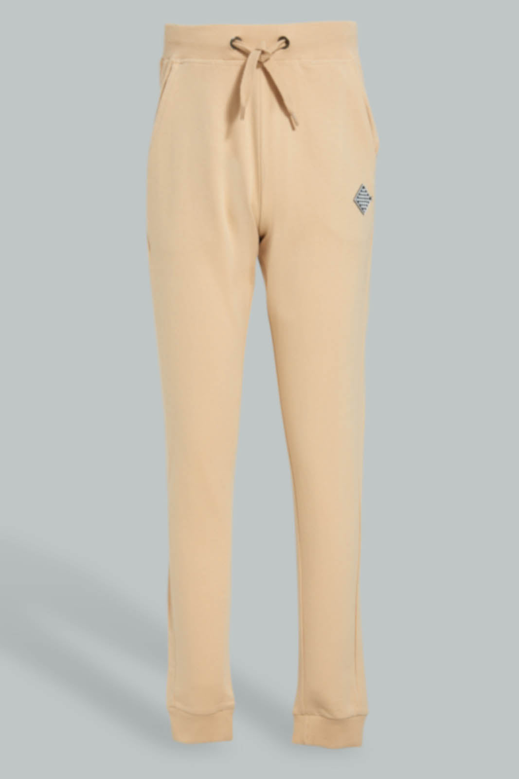 Redtag-Beige-Table-Active-Pant-Joggers-Senior-Boys-9 to 14 Years