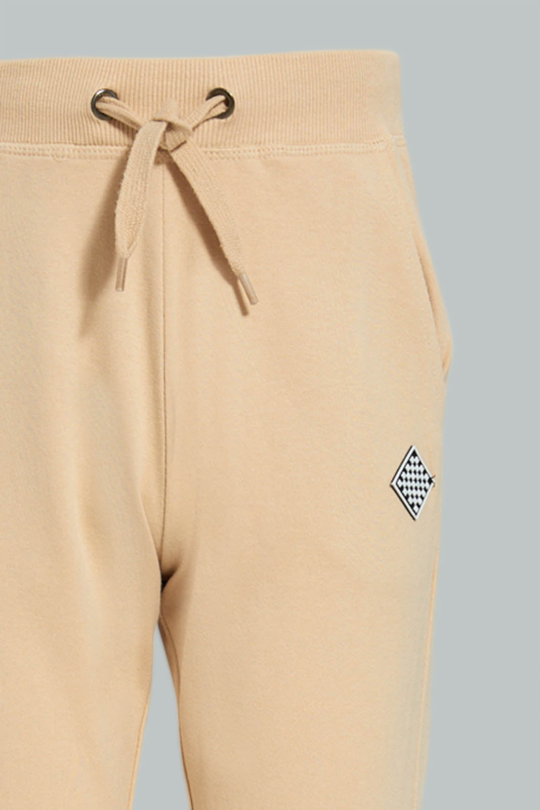 Redtag-Beige-Table-Active-Pant-Joggers-Senior-Boys-9 to 14 Years