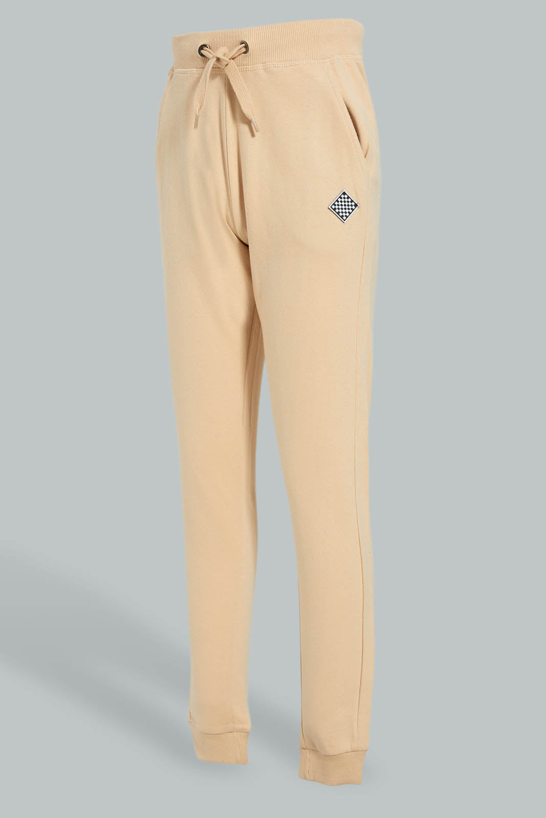 Redtag-Beige-Table-Active-Pant-Joggers-Senior-Boys-9 to 14 Years