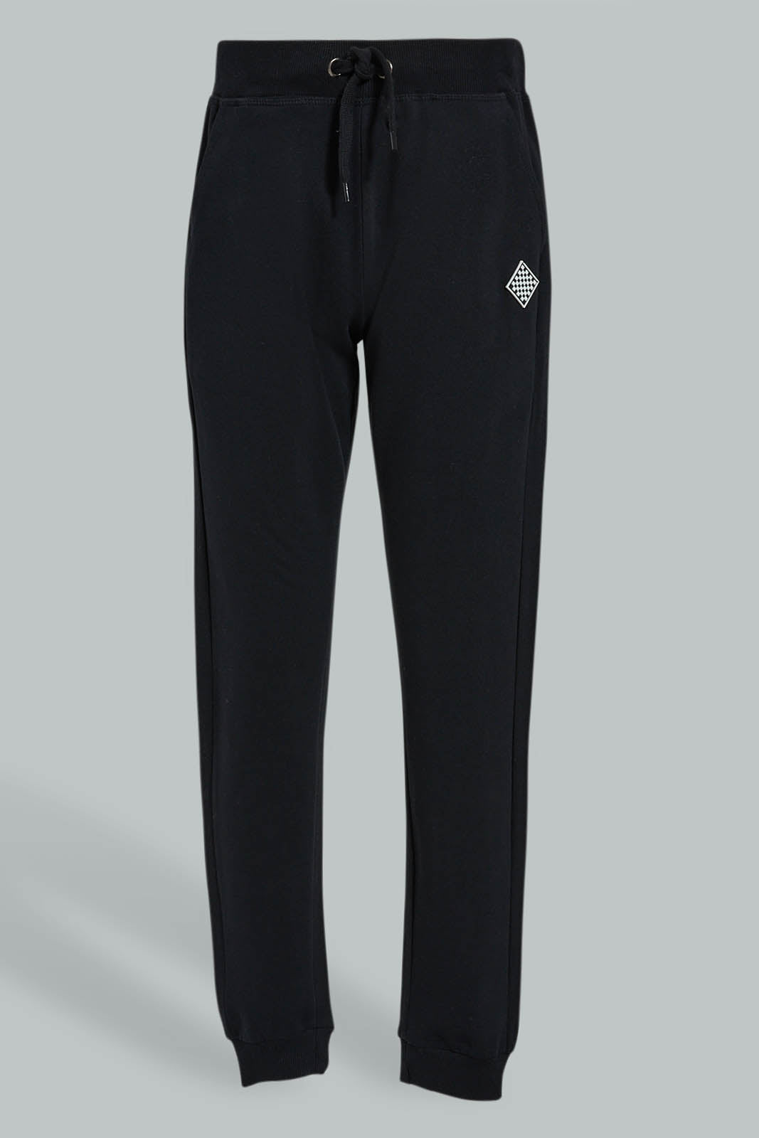 Redtag-Black-Table-Active-Pant-Joggers-Senior-Boys-9 to 14 Years