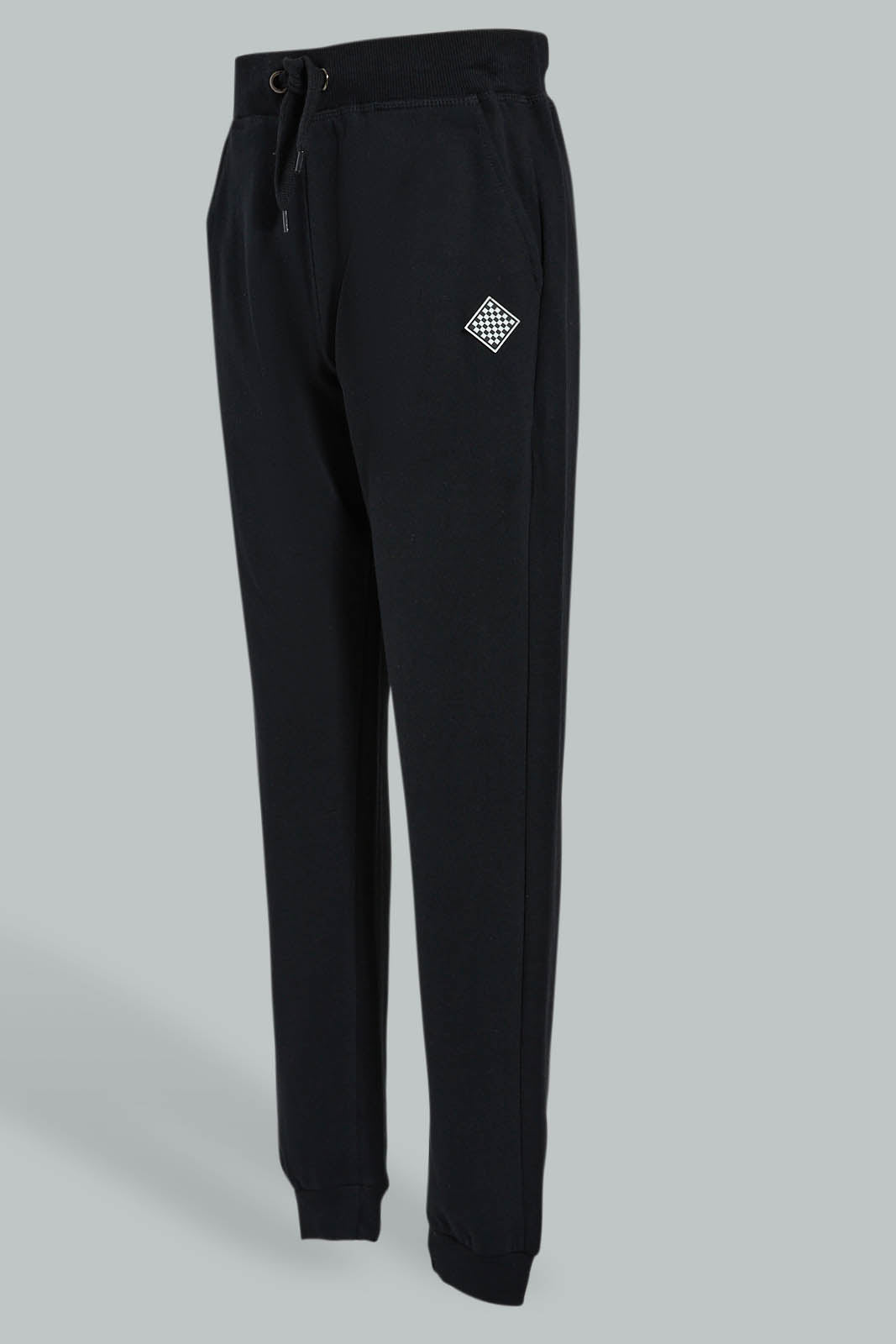 Redtag-Black-Table-Active-Pant-Joggers-Senior-Boys-9 to 14 Years