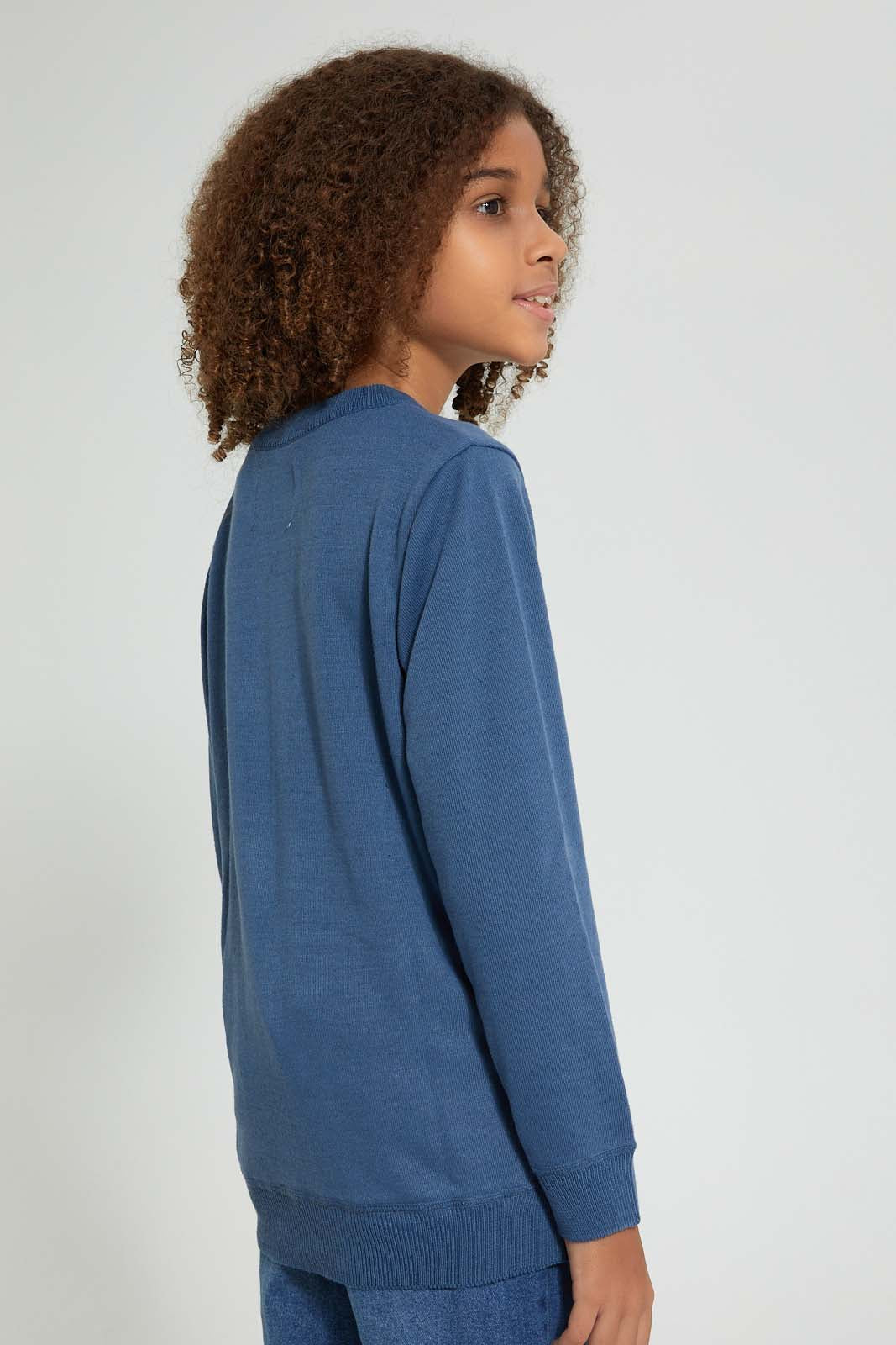 Redtag-Bsr-Table-Plain-Pullover-Pullovers-Senior-Boys-9 to 14 Years