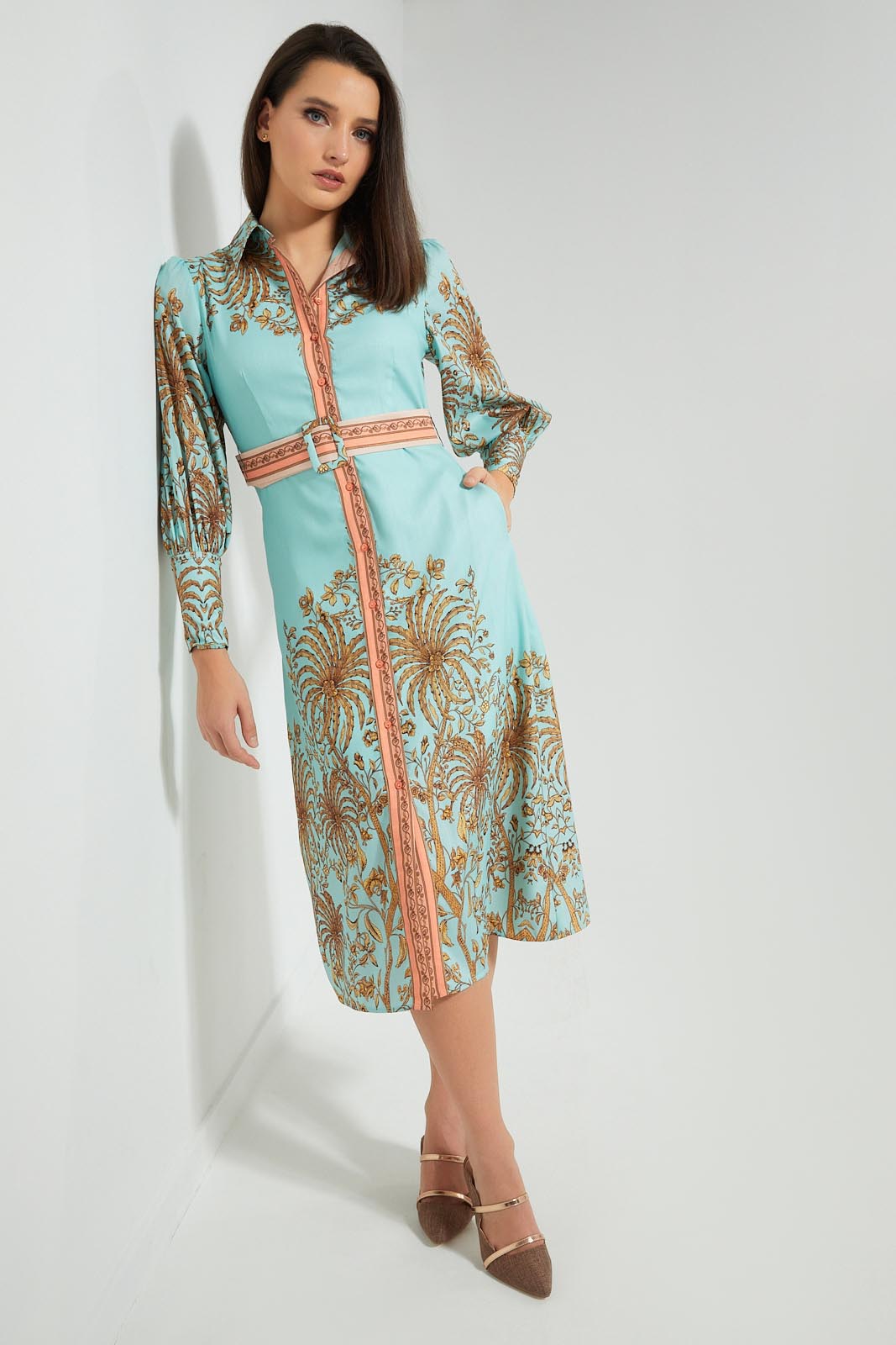 Redtag-Assorted-Printed-Long-Dress-With-Belt-Dresses-Women's-