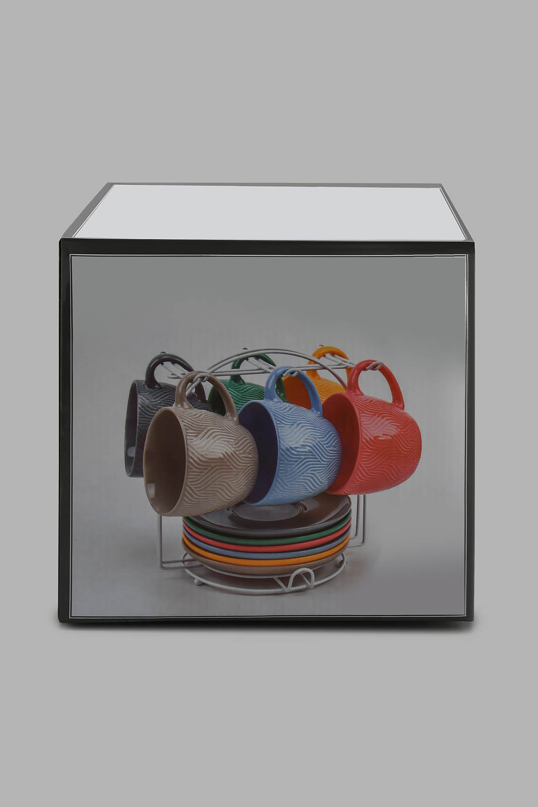 Redtag-Assorted-Tea-Set-With-Stand-(13-Piece)-Tea-Sets-Home-Dining-