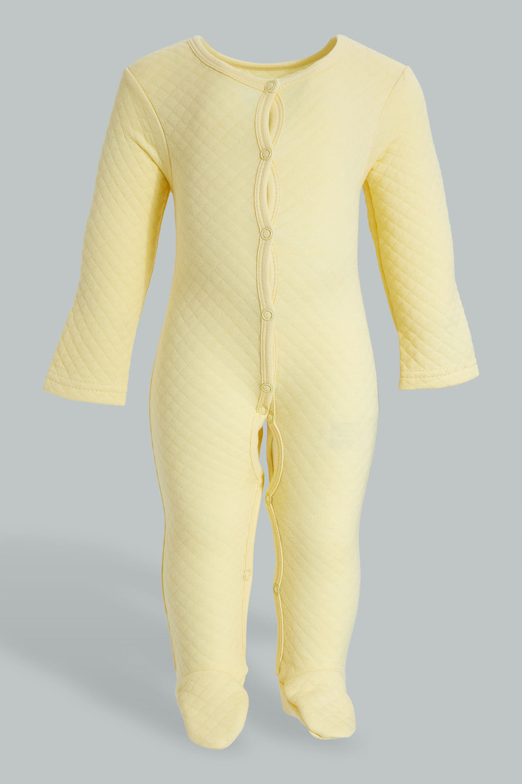 Redtag-Yellow-And-White-6-Pcs-Quilted-Giftset-Gift-Sets-Baby-0 to 12 Months