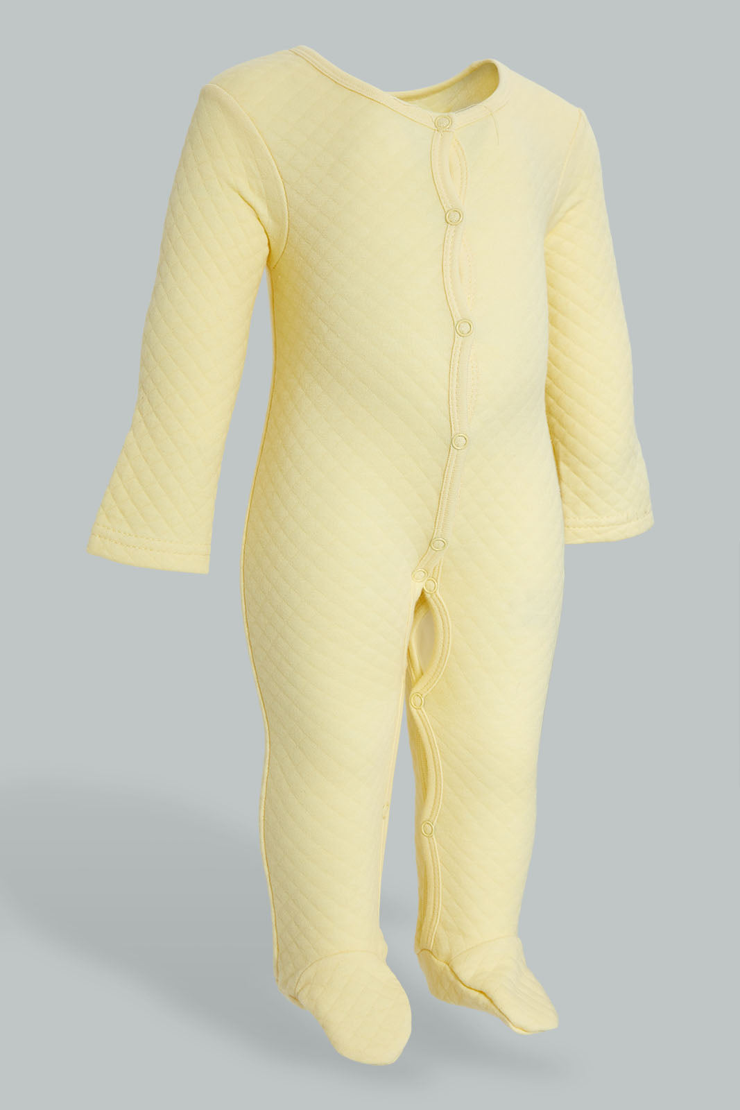 Redtag-Yellow-And-White-6-Pcs-Quilted-Giftset-Gift-Sets-Baby-0 to 12 Months