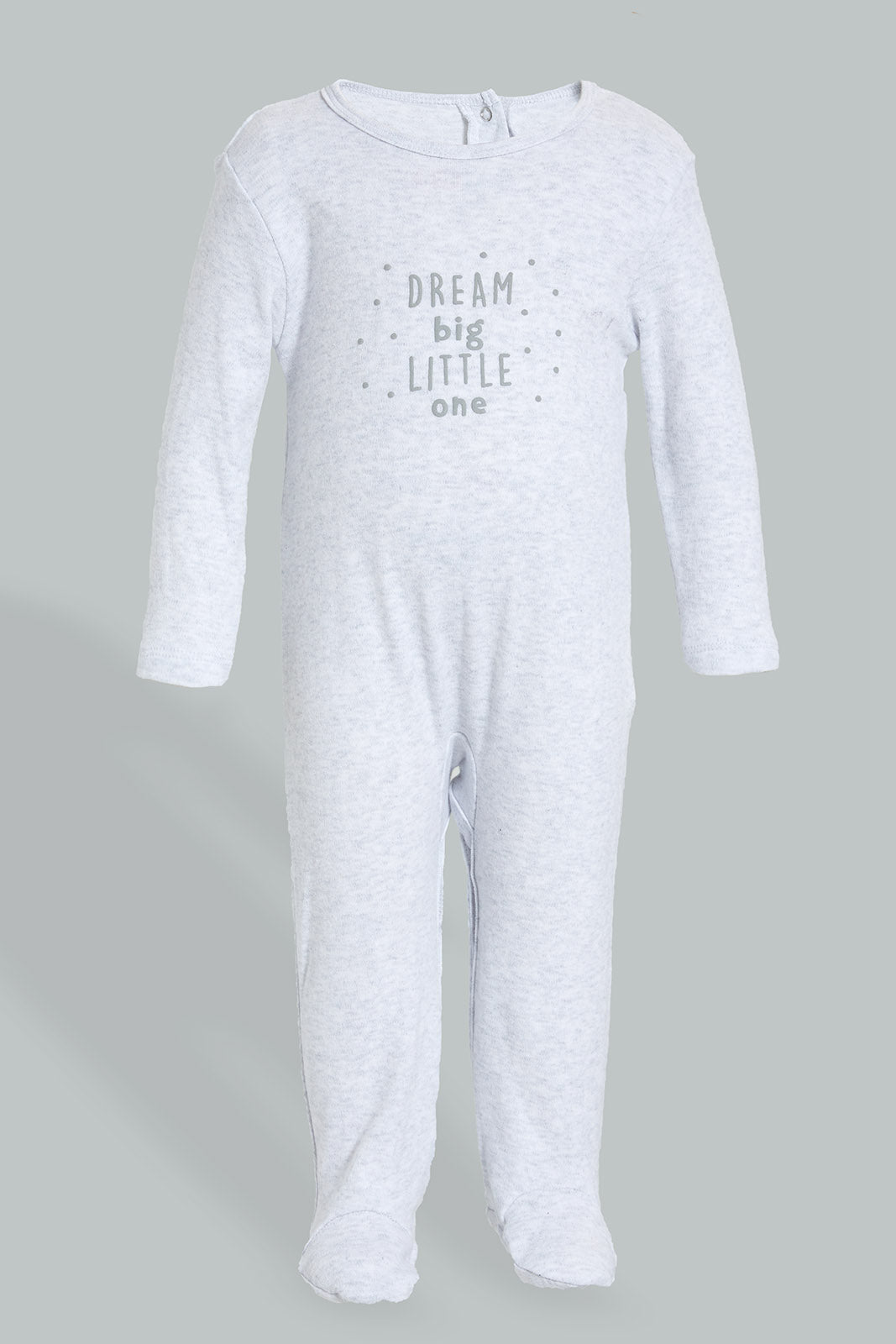 Redtag-Grey-And-White-Sheep--Printed-2-Pack-Romper-Sleepsuits-Baby-0 to 12 Months