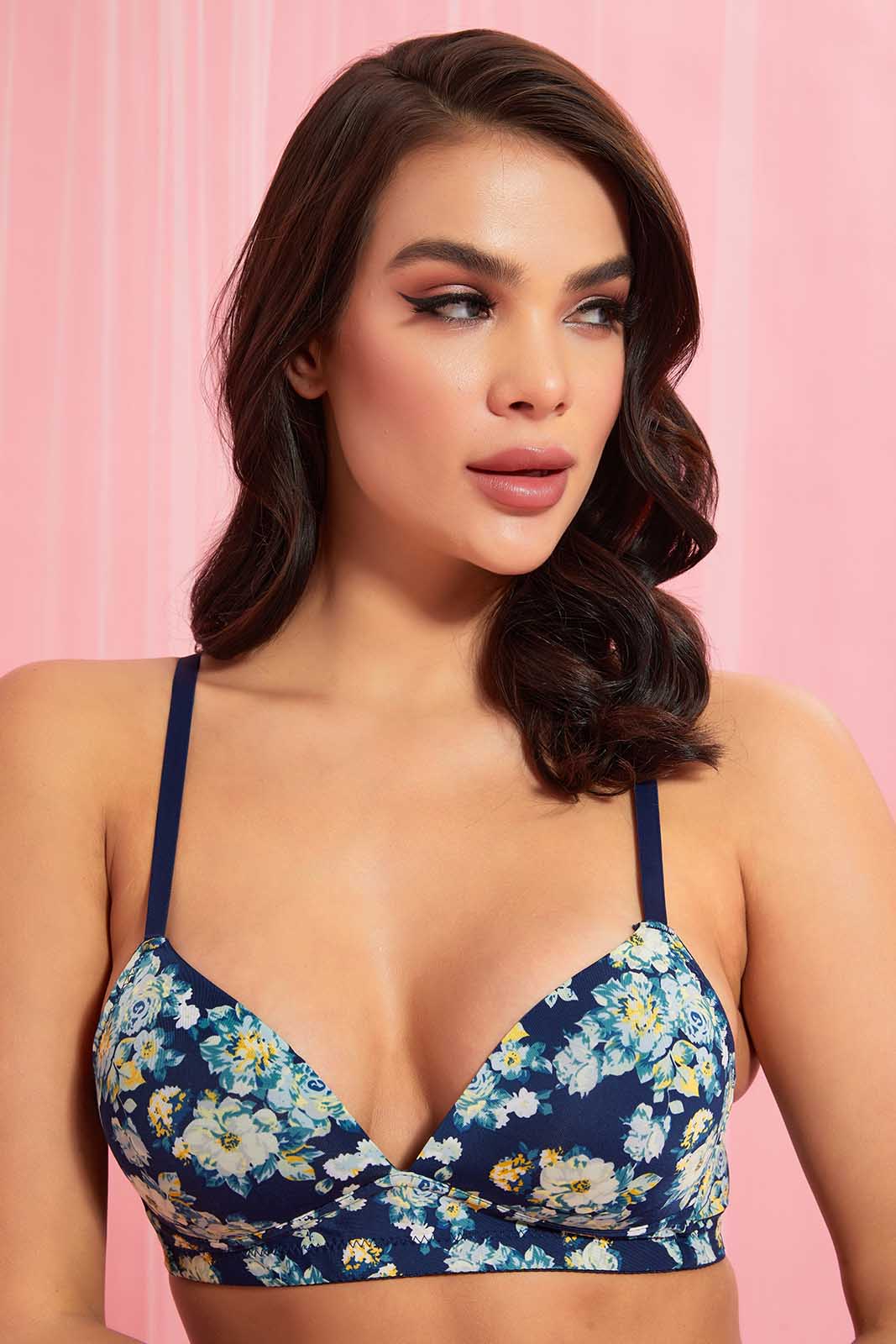 Redtag-Assorted-Padded-Non-Wired-Bra-(Pack-of-3)-Category:Bras,-Colour:Assorted,-Deals:Sale,-Filter:Women's-Clothing,-Non-Returnable,-S22B,-Sale-Women-APL,-Section:Women,-Women-Bras--