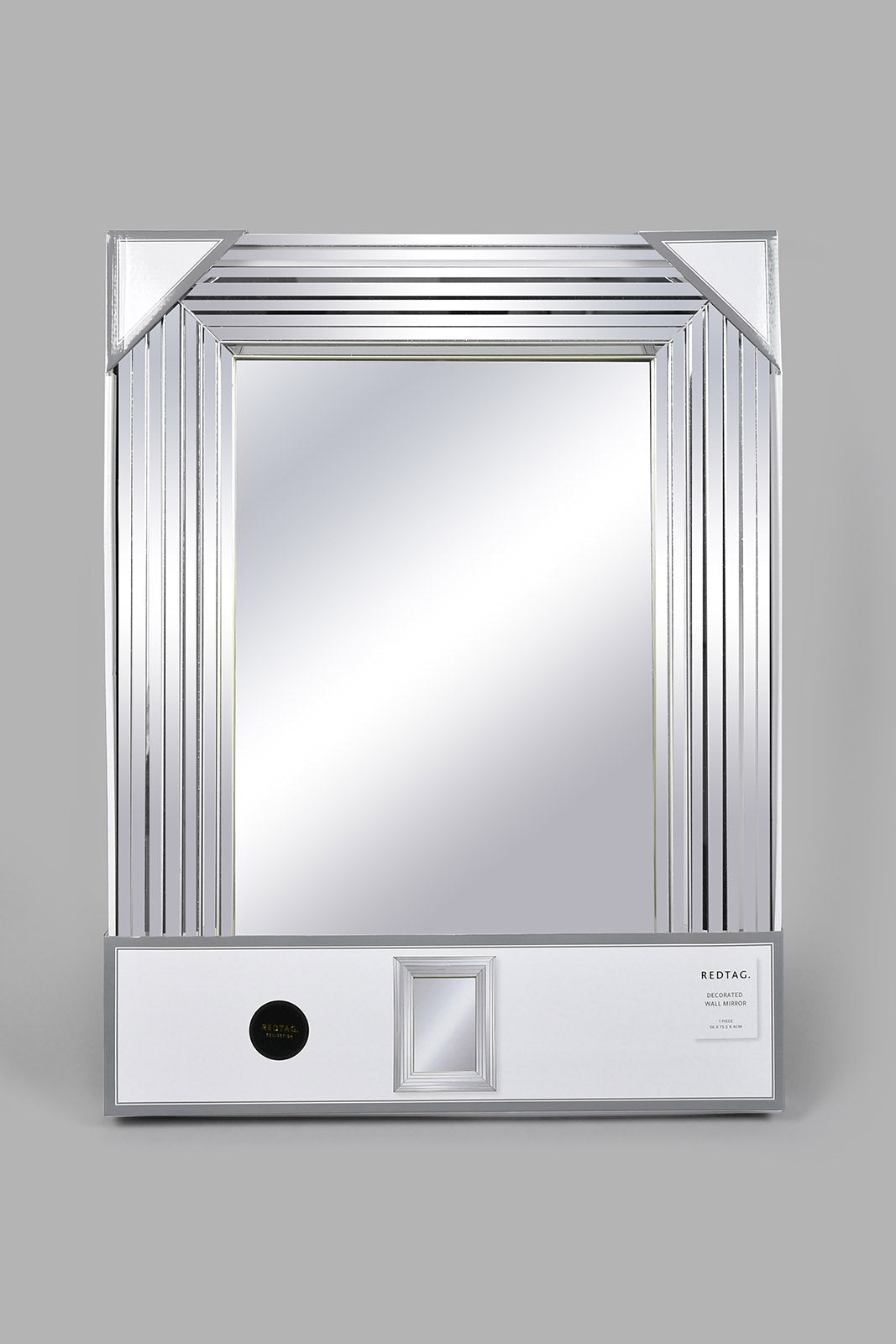 Redtag-Gold-Rectangle-Single-Decorative-Wall-Mirror-Mirrors-Home-Decor-