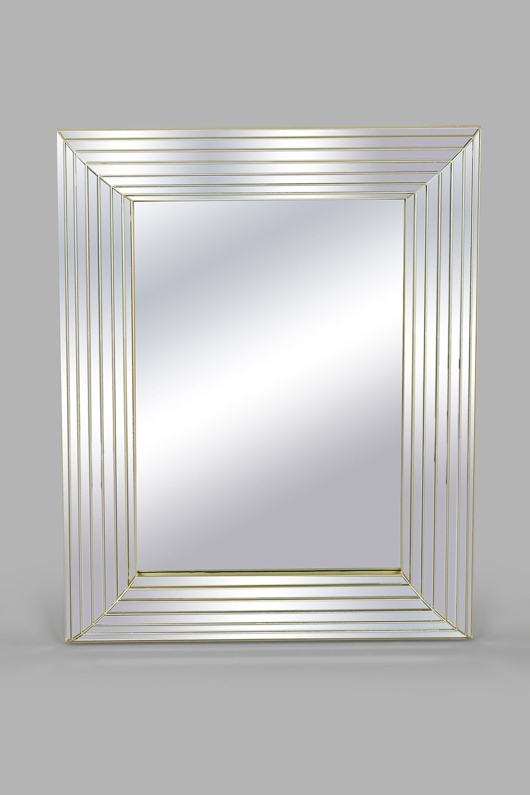 Redtag-Gold-Rectangle-Single-Decorative-Wall-Mirror-Mirrors-Home-Decor-