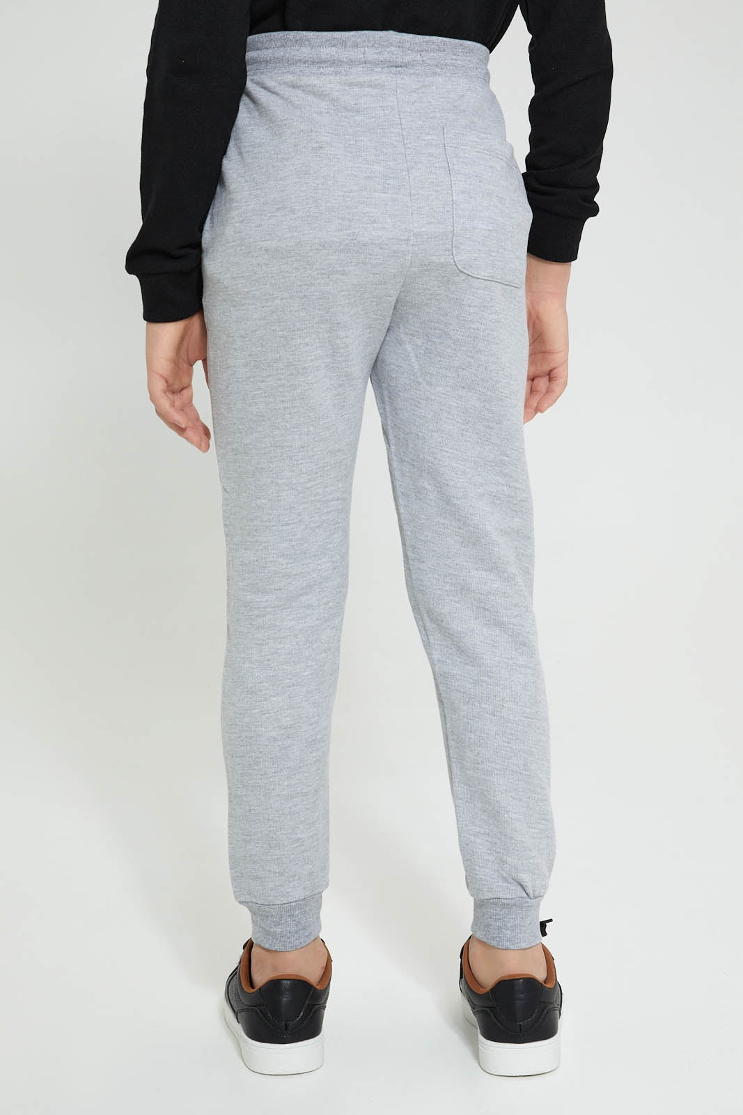 Redtag-Grey-Fearless-Active-Pant-Joggers-Senior-Boys-9 to 14 Years