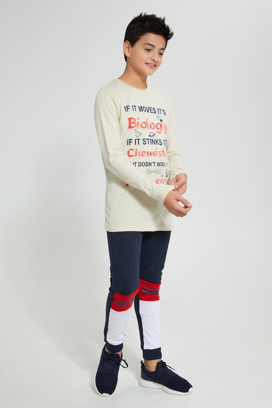 Redtag-Navy-True-Explorer-Active-Pant-Joggers-Senior-Boys-9 to 14 Years