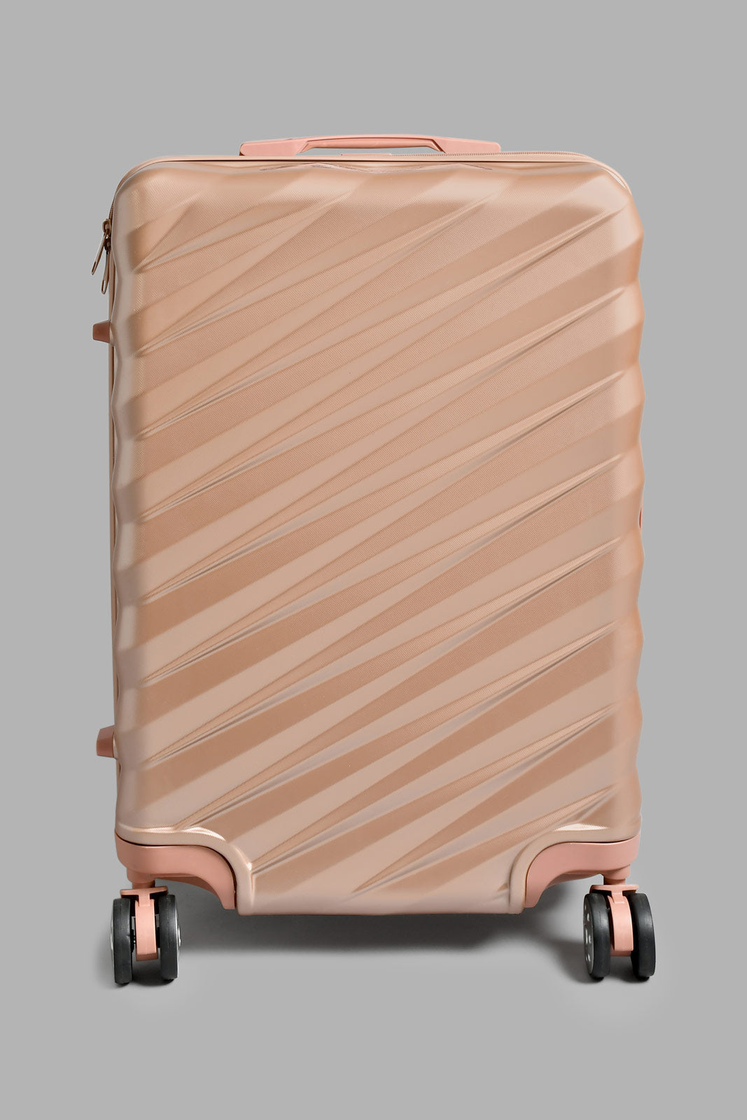 Redtag-Gold-Color-Hard-Abs-Trolley-Lugage-24"-Hard-Luggage-Travel-Accessories-