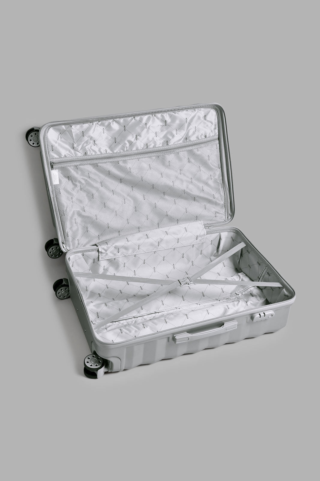 Redtag-Silver-Color-Hard-Abs-Trolley-Lugage-28"-Hard-Luggage-Travel-Accessories-