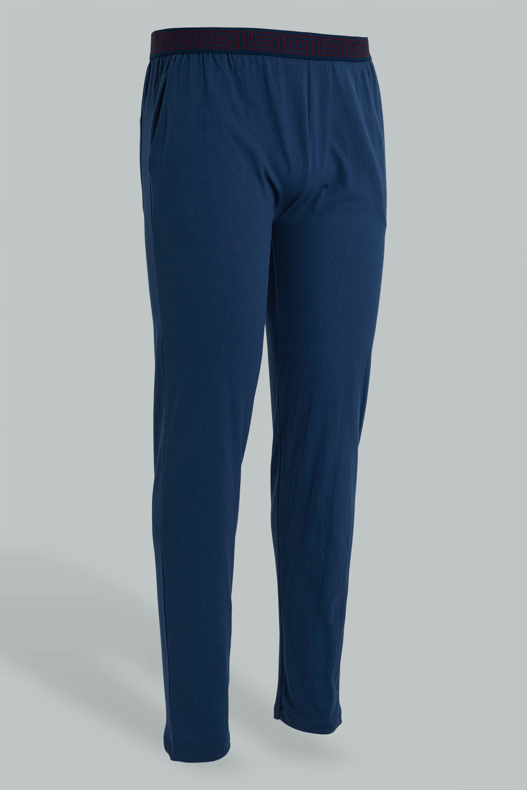 Redtag-Navy-Pyjama-Bottom-With-Elastic-Waist-Band-Pyjama-Bottoms-Men's-