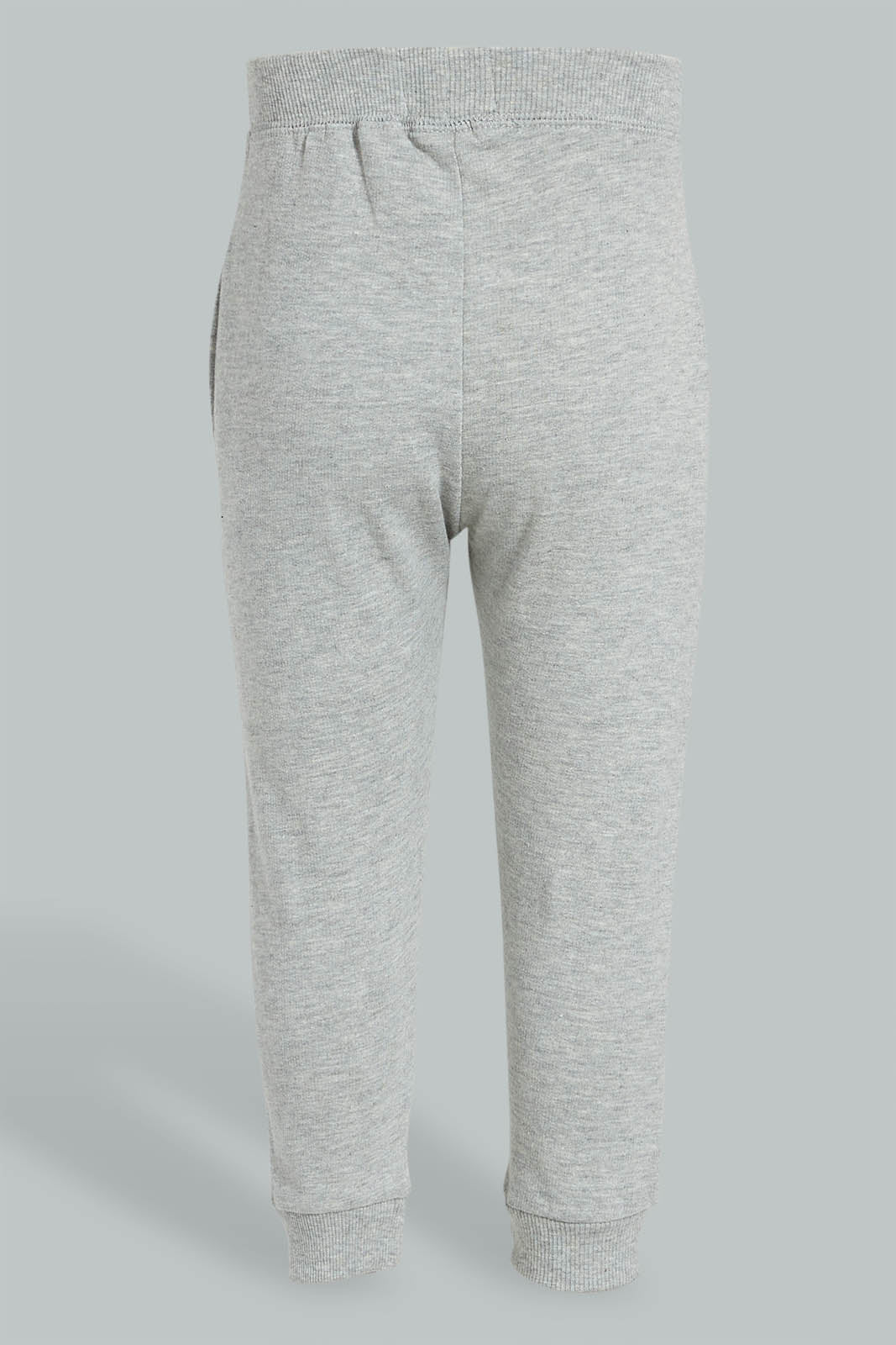 Redtag-Grey-Active-Pant-Joggers-Infant-Boys-3 to 24 Months