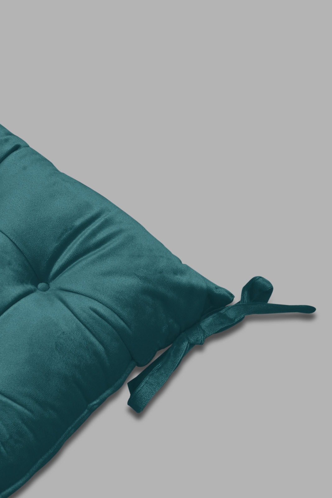 Redtag-Green-Velvet-Chair-Pad-Category:Cushions,-Colour:Green,-Filter:Home-Bedroom,-HMW-BED-Cushions,-JUBLIANT,-New-In,-New-In-HMW-BED,-Non-Sale,-Section:Homewares,-W22O-Home-Bedroom-