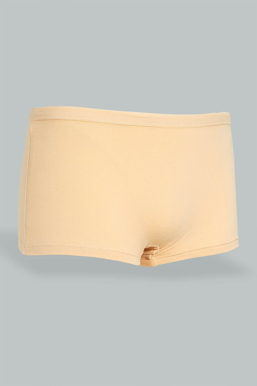 Redtag-White-And-Beige-Boyleg-Brief-(Pack-of-2)-365,-Colour:Beige,-Colour:White,-ESS,-Filter:Senior-Girls-(9-to-14-Yrs),-GSR-Briefs,-New-In,-New-In-GSR,-Non-Sale,-Section:Kidswear-Senior-Girls-9 to 14 Years