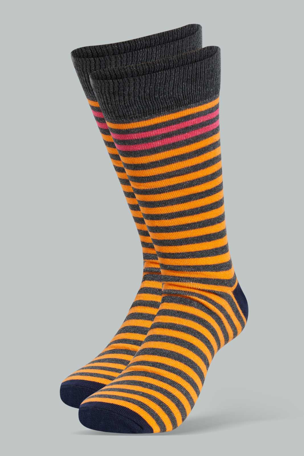 Redtag-Assorted-Colors-3Pk-Men'S-Formal-Socks-Mid-Length-Socks-Men's-