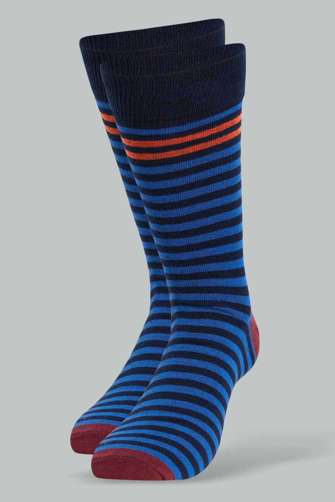 Redtag-Assorted-Colors-3Pk-Men'S-Formal-Socks-Mid-Length-Socks-Men's-